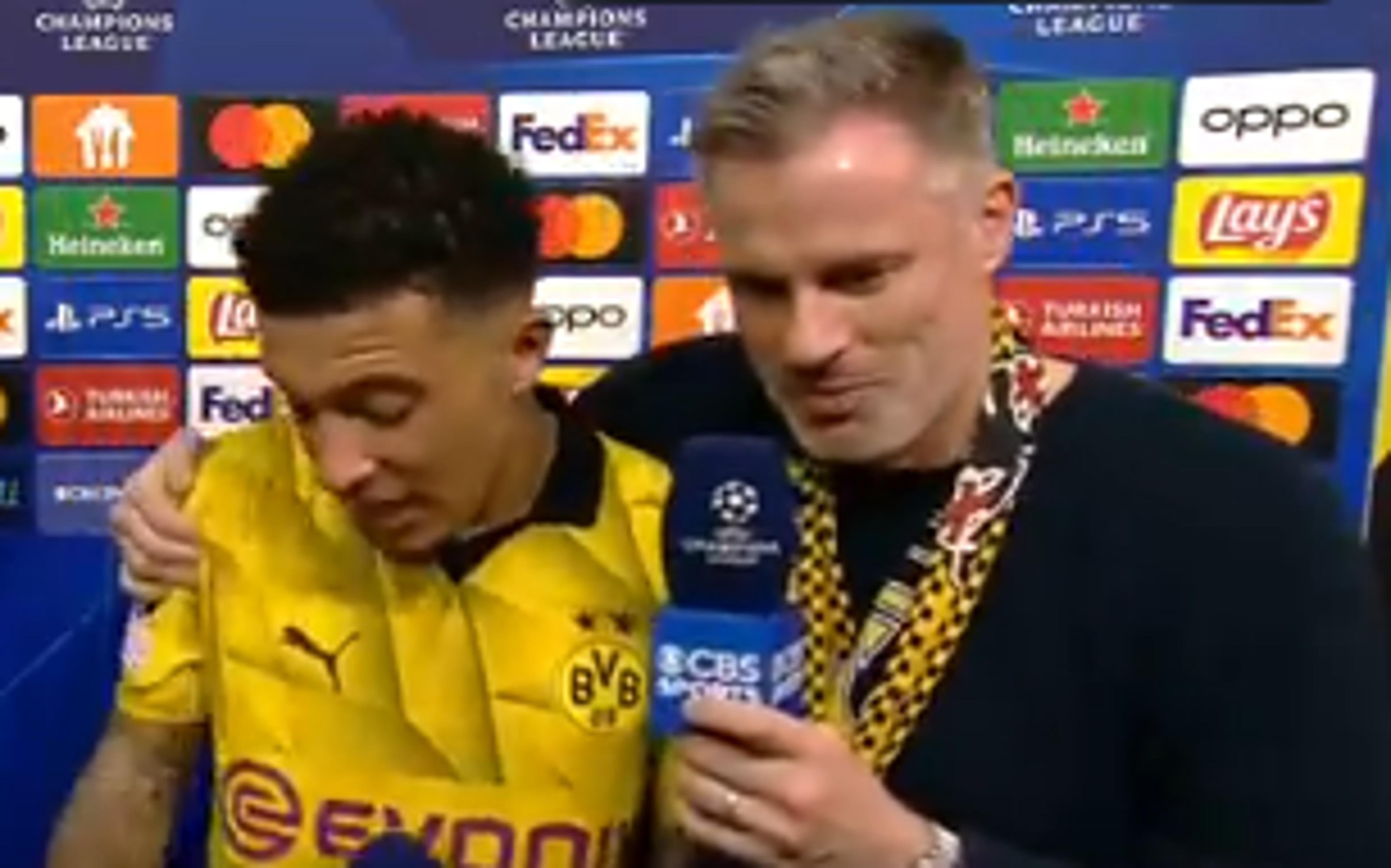 VÍDEO: Ex-jogador entrevista Sancho bêbado após partida pela Champions League