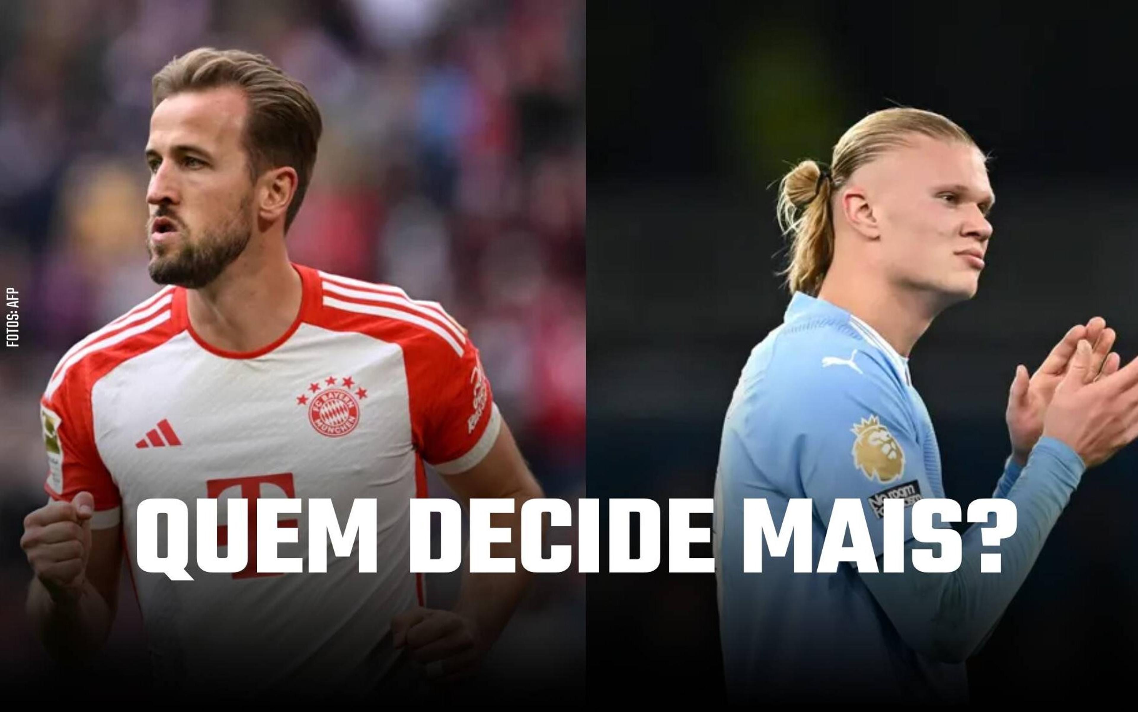 Haaland ou Kane: quem é mais decisivo? Comentaristas do Lance! debatem