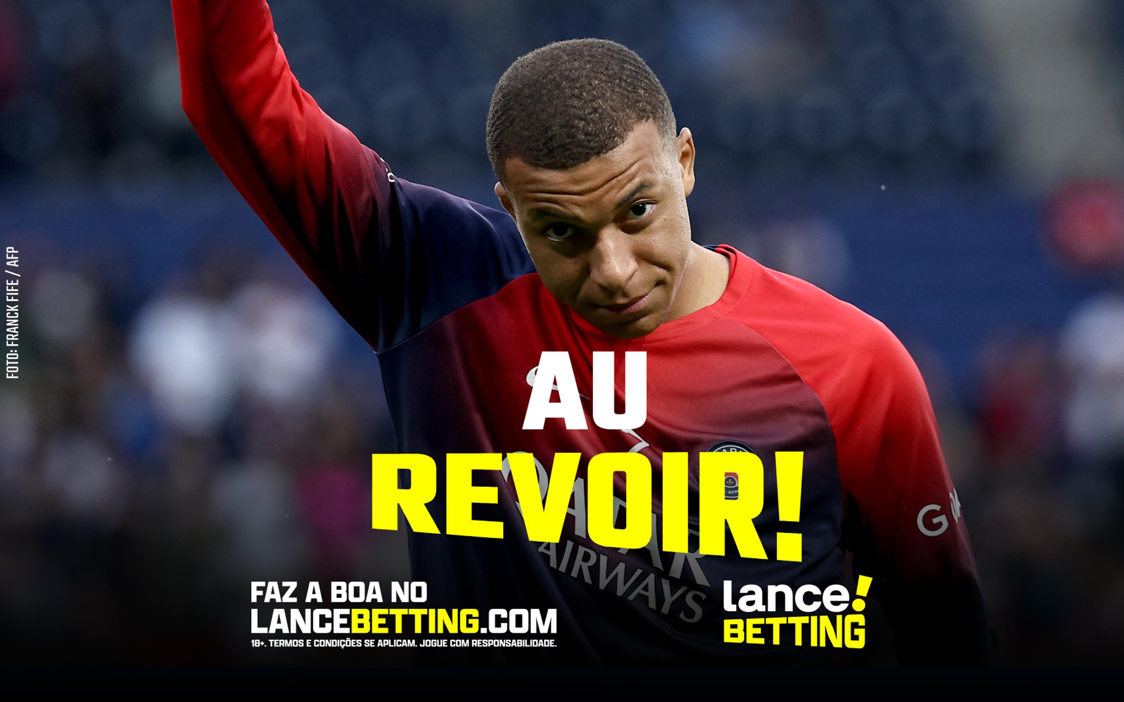 Au Revoir! Aposte R$100 e ganhe mais de R$300 se Mbappé abrir o placar na despedida do PSG!