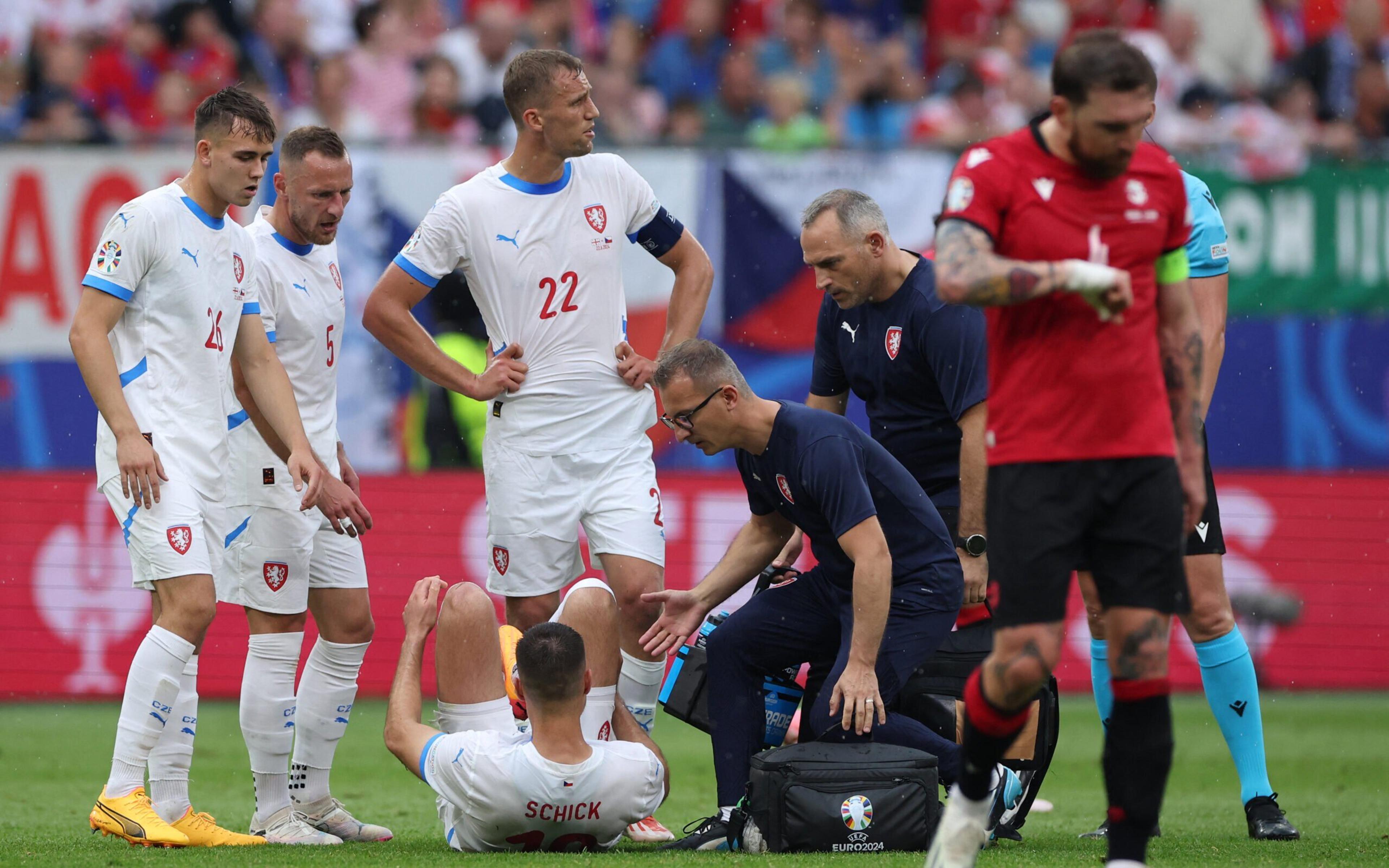 Geórgia sofre, mas empata com a República Tcheca em ações do VAR na Eurocopa