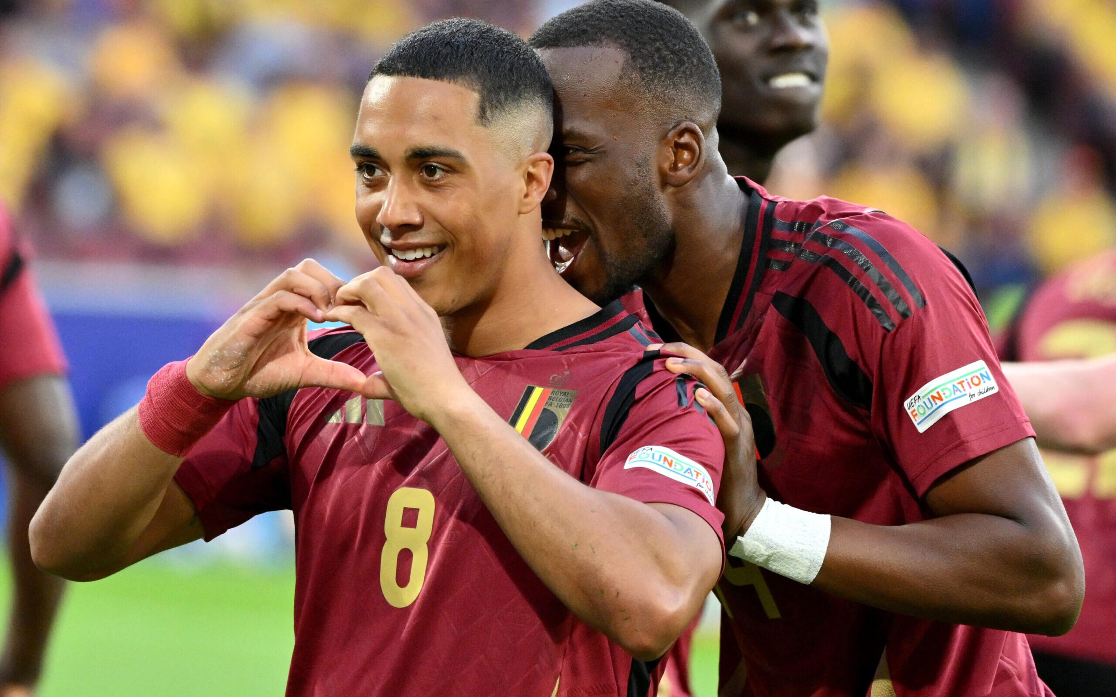 Gol de Tielemans, da Bélgica, atinge marca histórica na Eurocopa