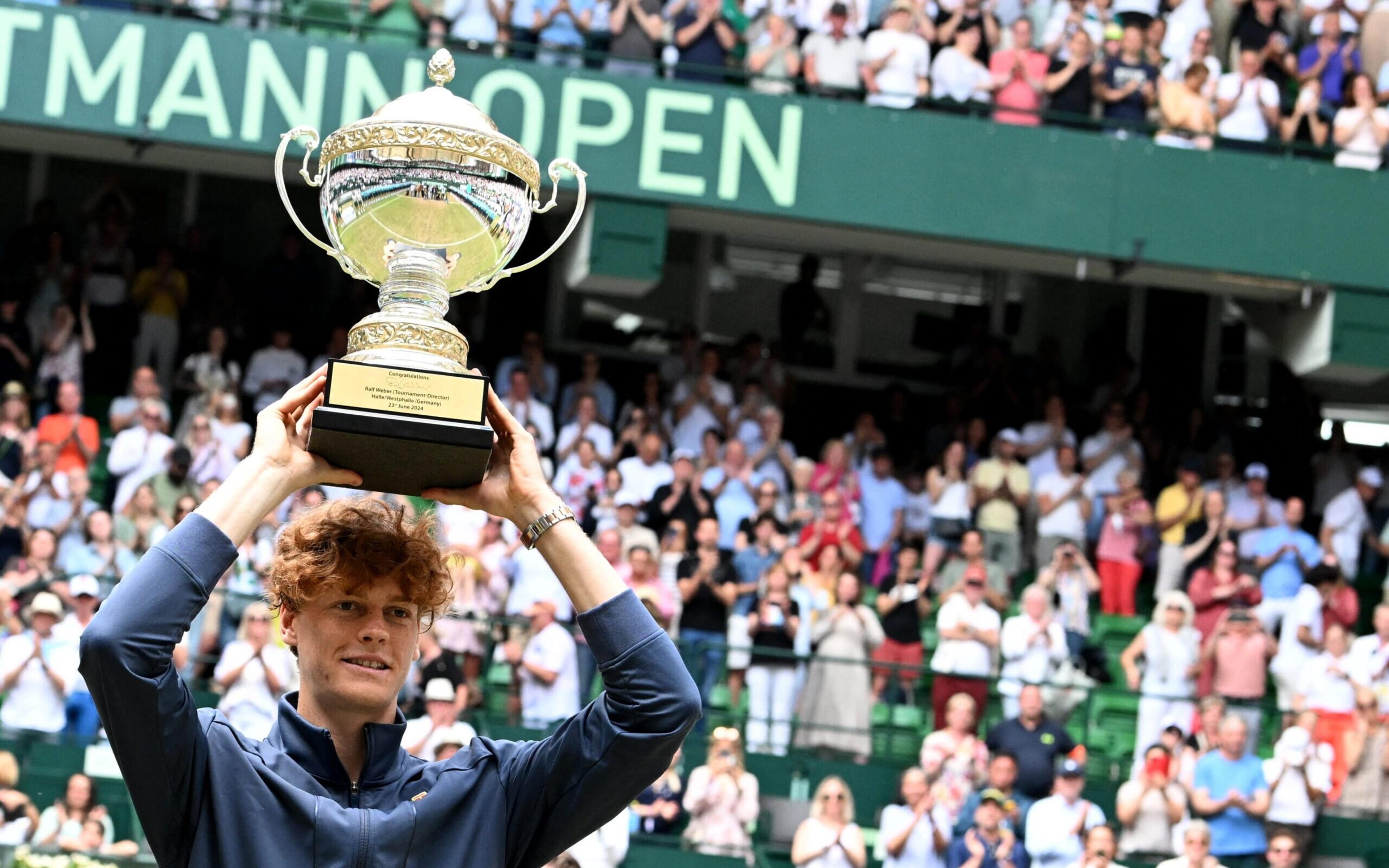 Número 1 do tênis, Sinner é campeão em Halle e alcança façanha