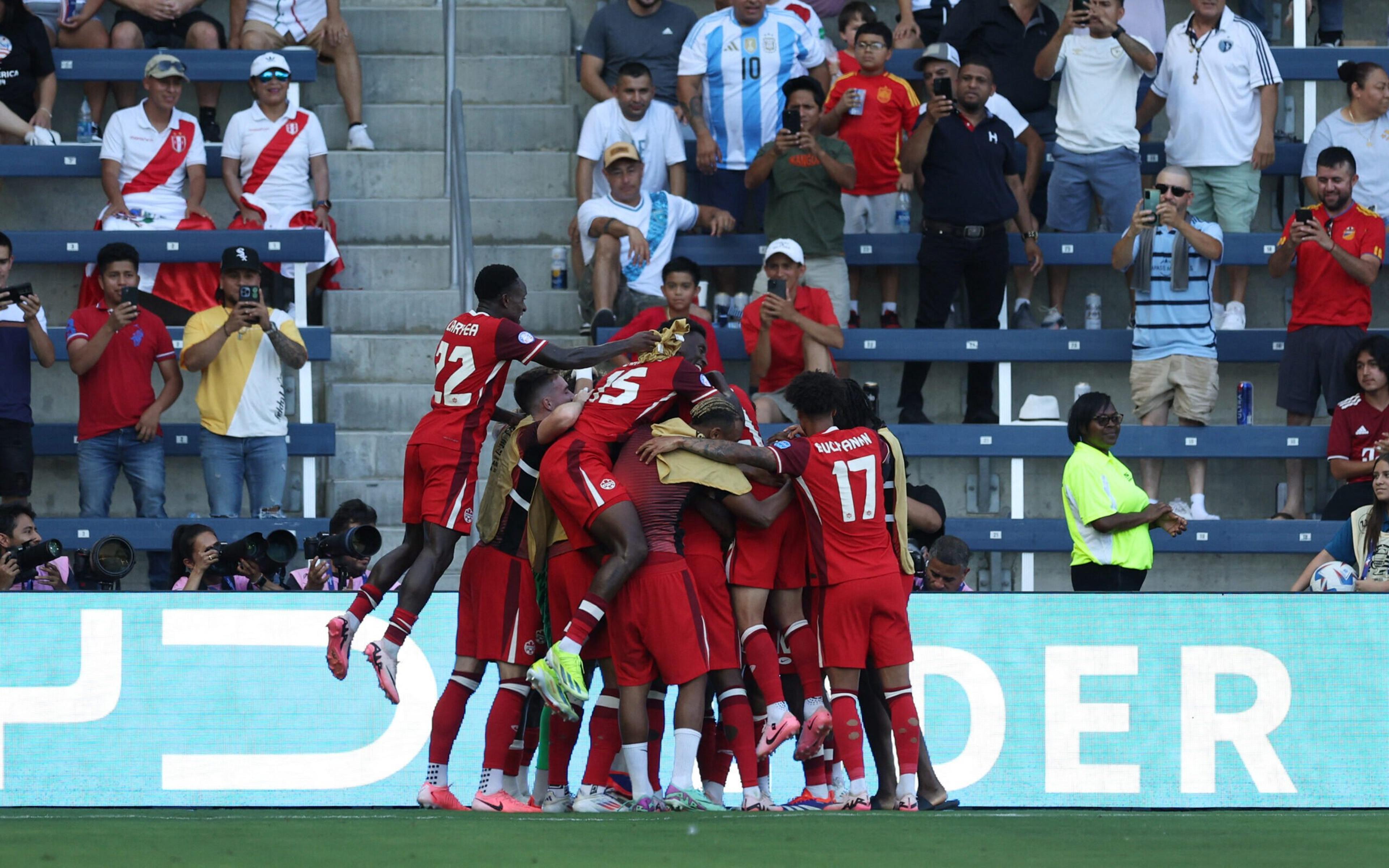 Canadá vence o Peru, e decisão da vaga para as finais da Copa América fica para última rodada