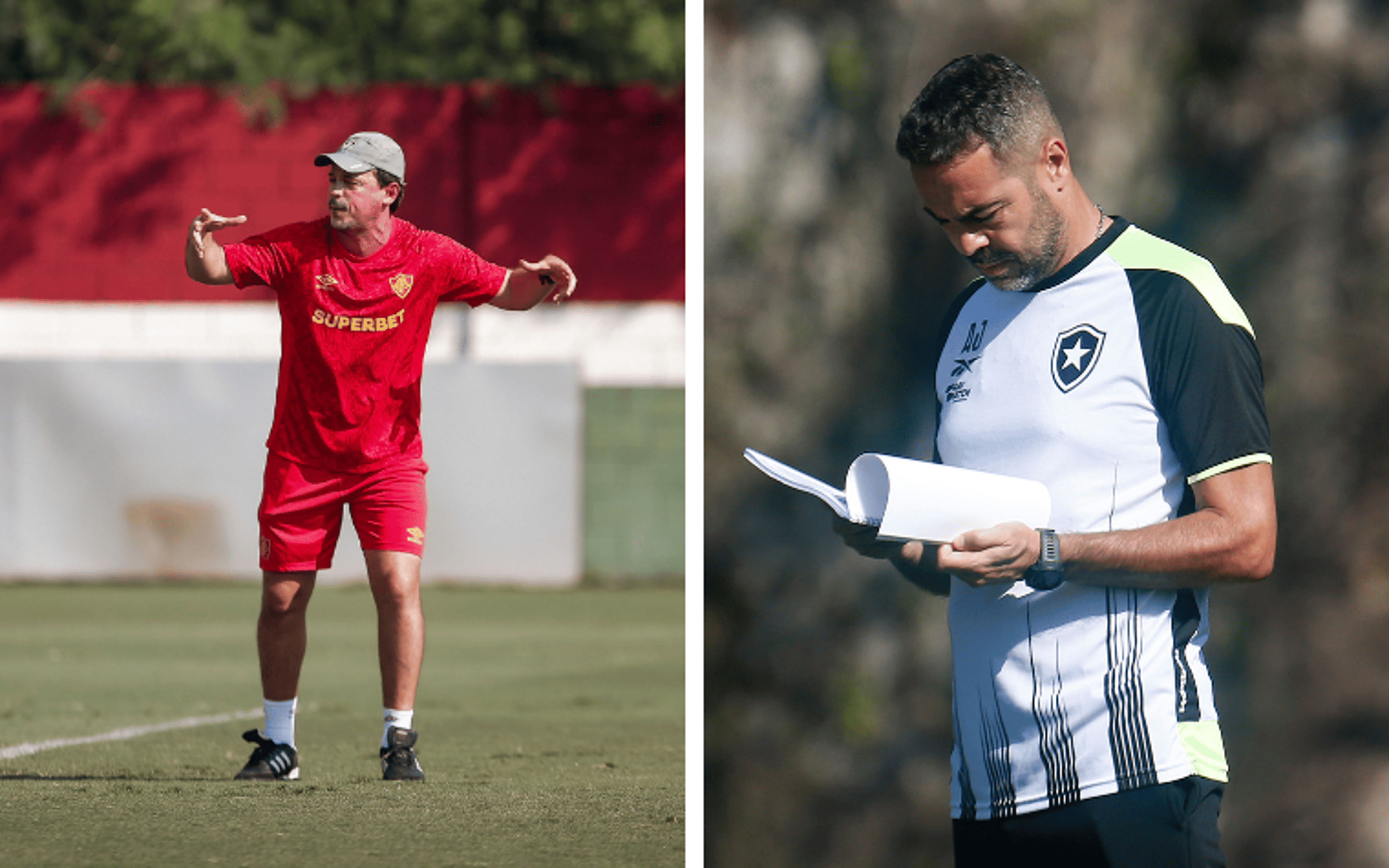 Fluminense vai na contramão do Botafogo em busca do sucesso e coloca filosofias frente a frente em Clássico Vovô