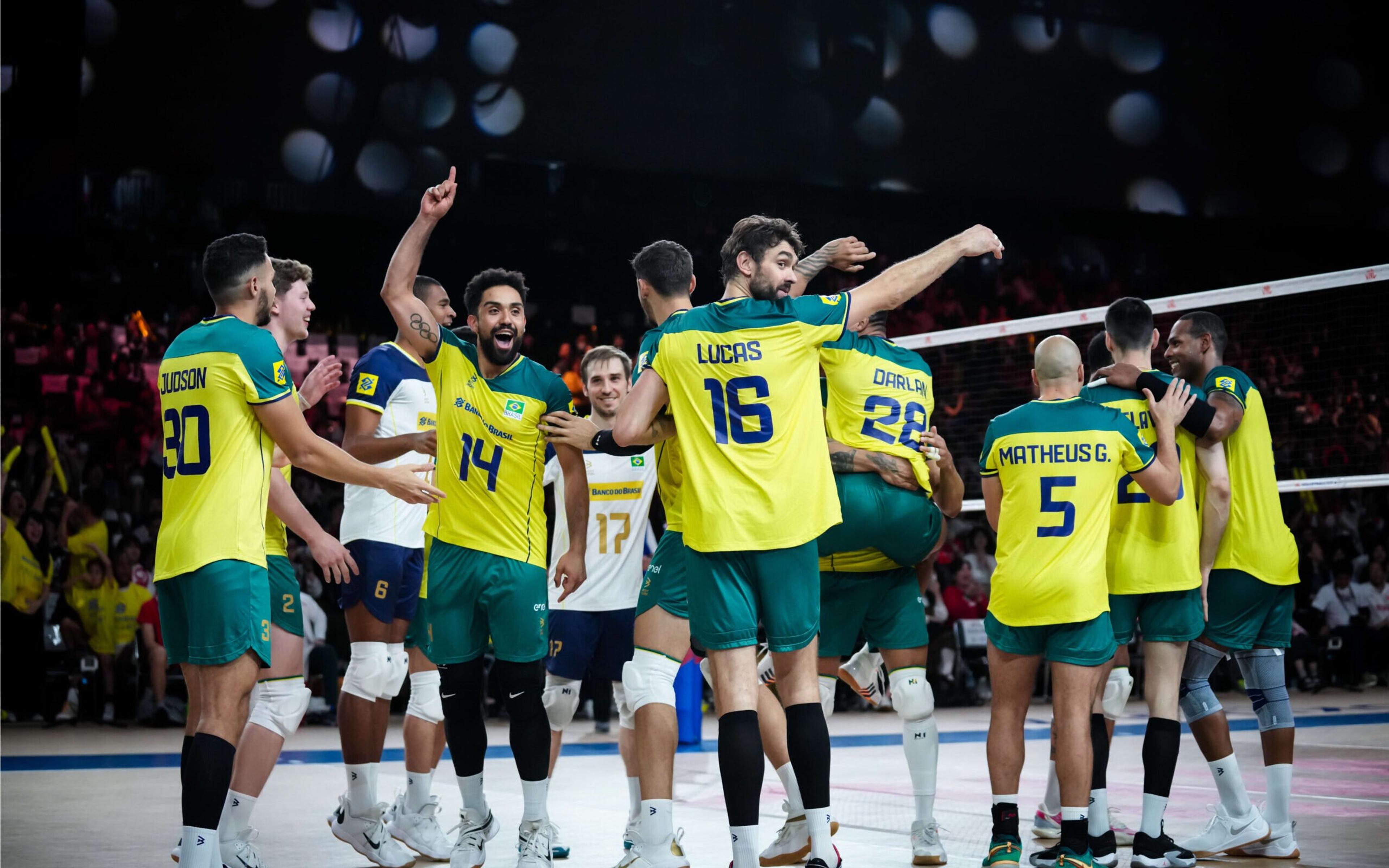 Brasil está bem? Veja a classificação da Liga das Nações de Vôlei Masculino