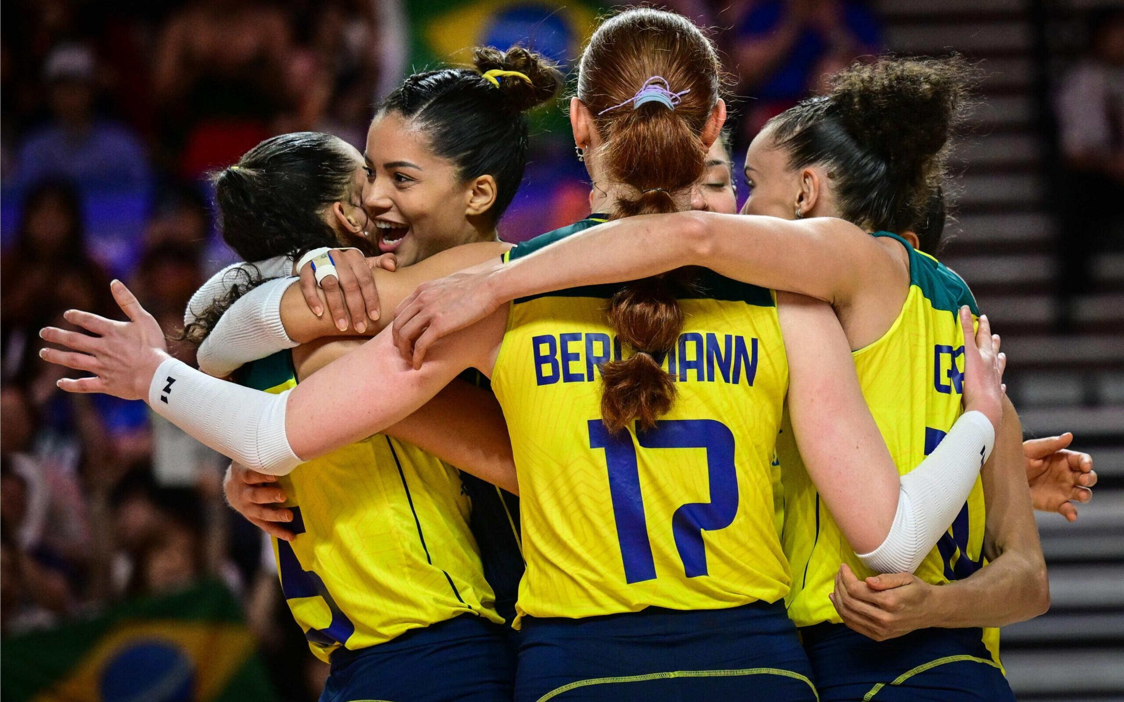 Brasil vence mais uma e segue invicto na Liga das Nações de Vôlei Feminino