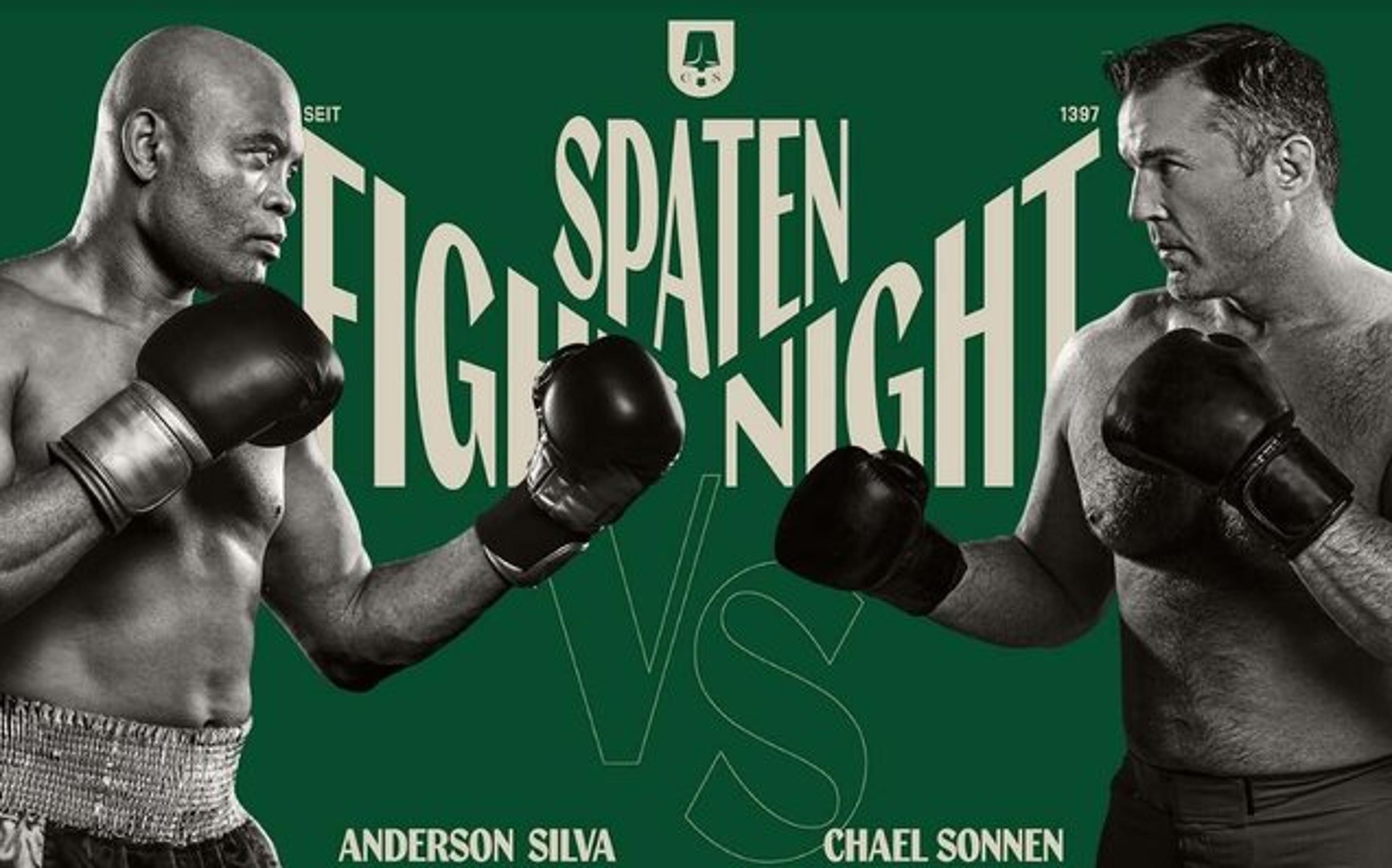 Anderson Silva X Chael Sonnen: onde assistir e horário do Spaten Fight Night