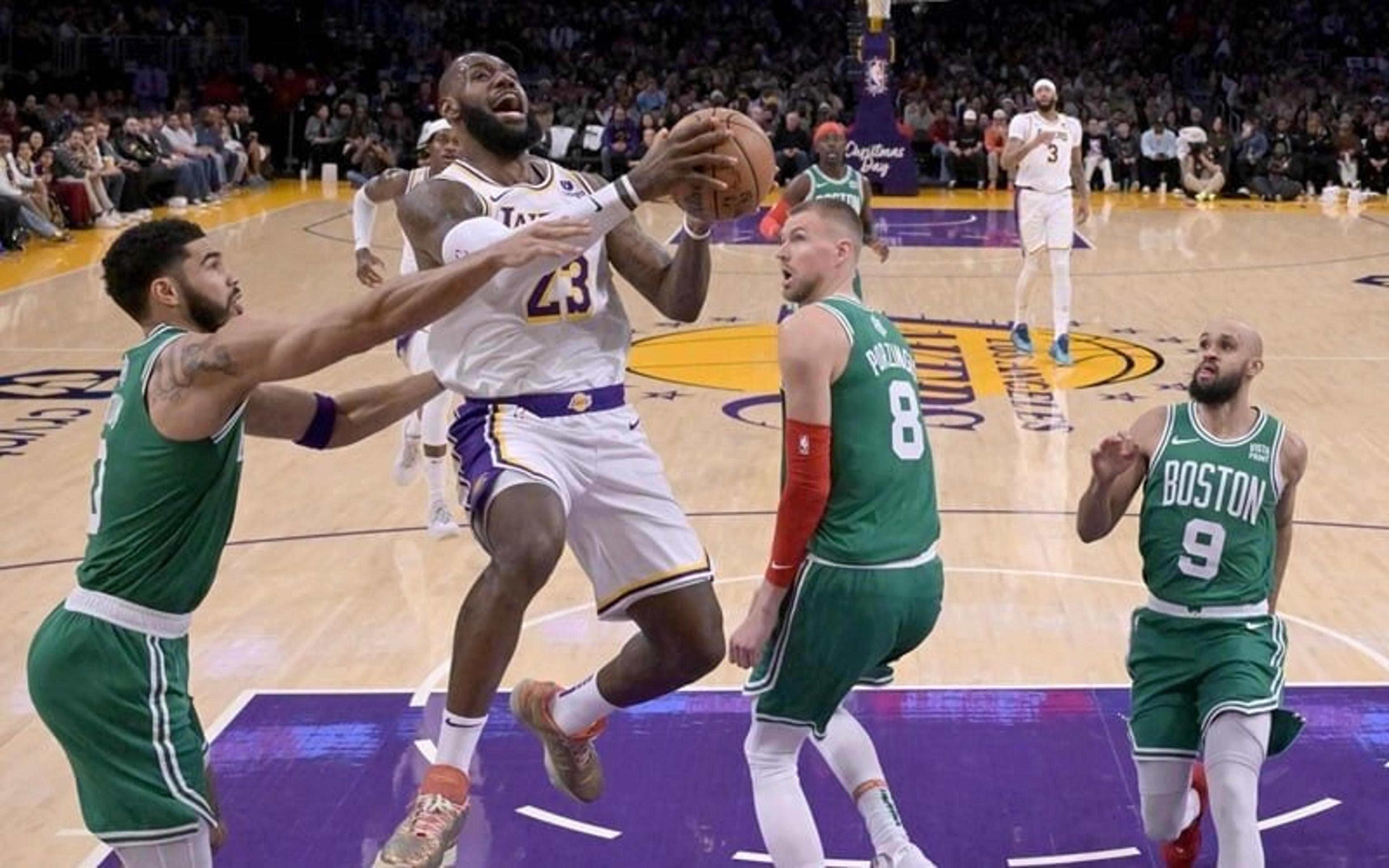 Quem é maior? Web se divide entre Celtics e Lakers após mais um título de Boston