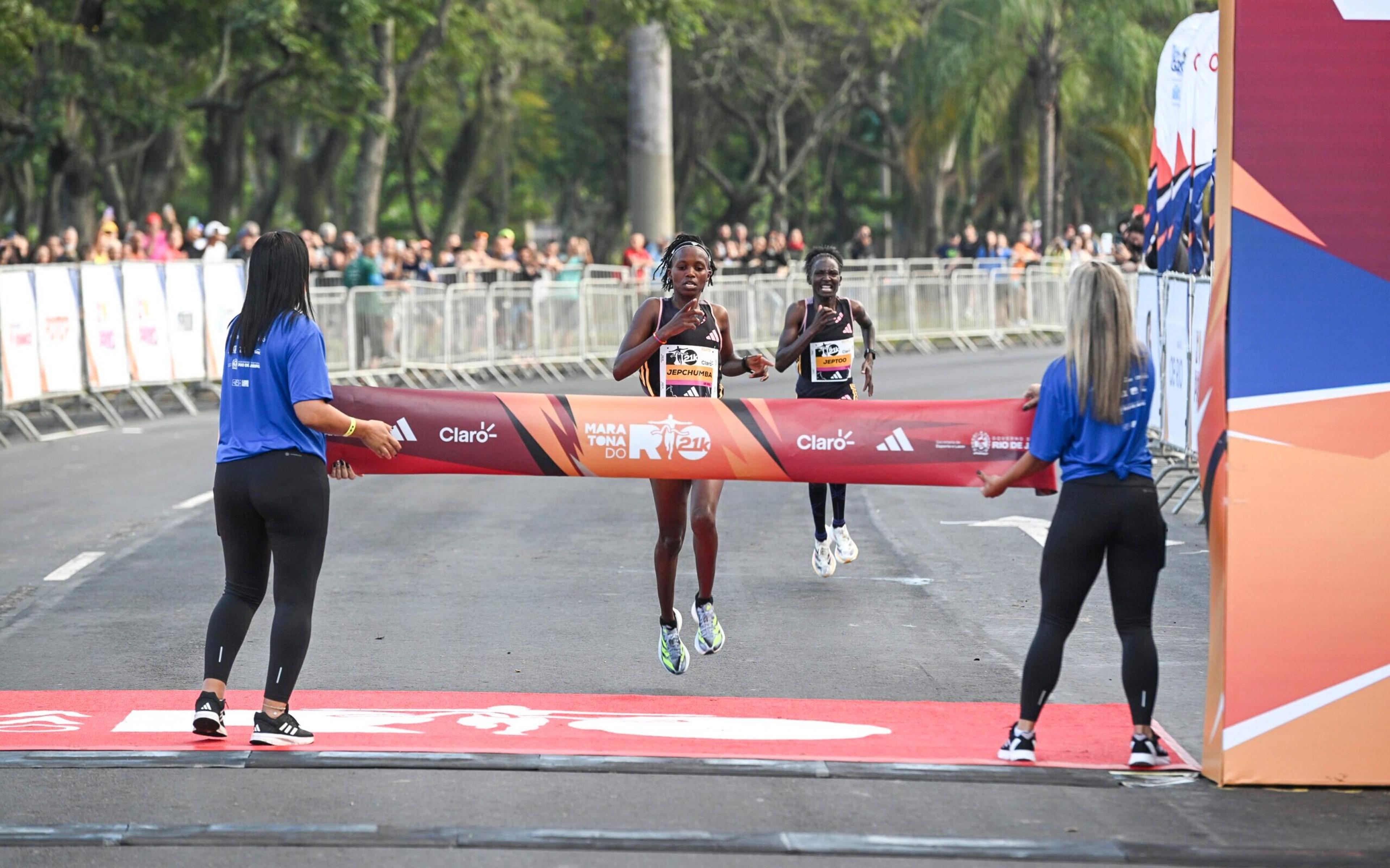 Maratona do Rio: queniana conquista o bi dos 21k e quebra recorde da prova