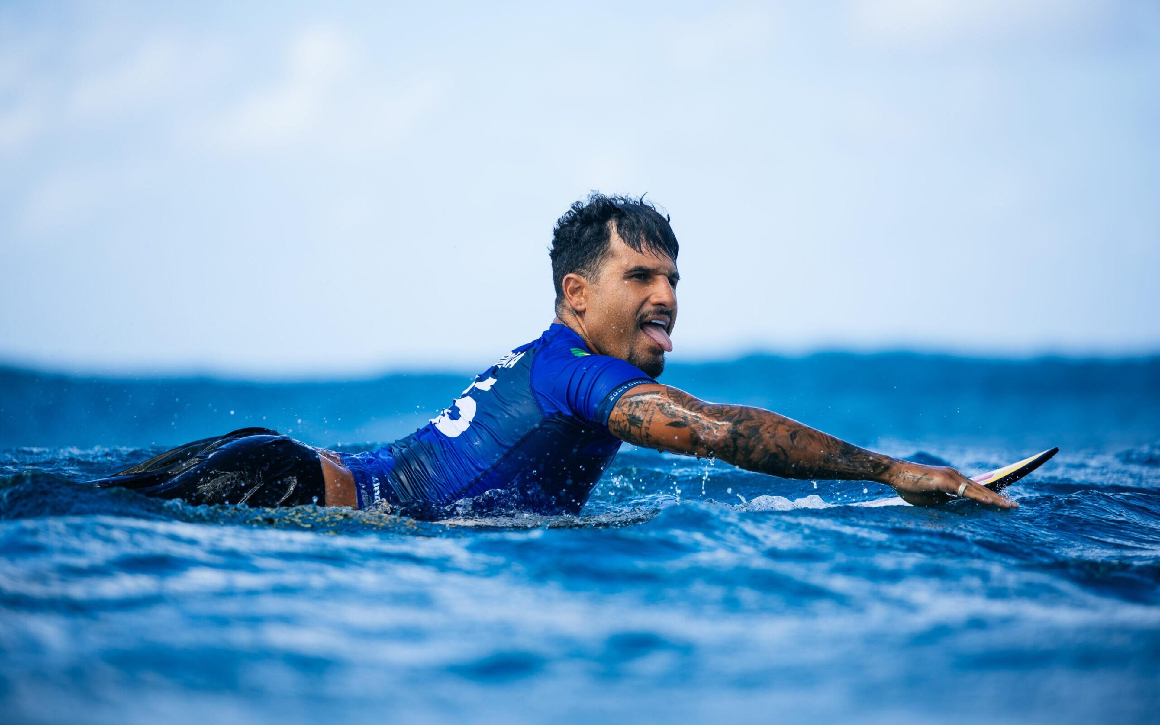 ‘A etapa da WSL em Saquarema é o maior evento de surfe do mundo’, afirma Ítalo Ferreira