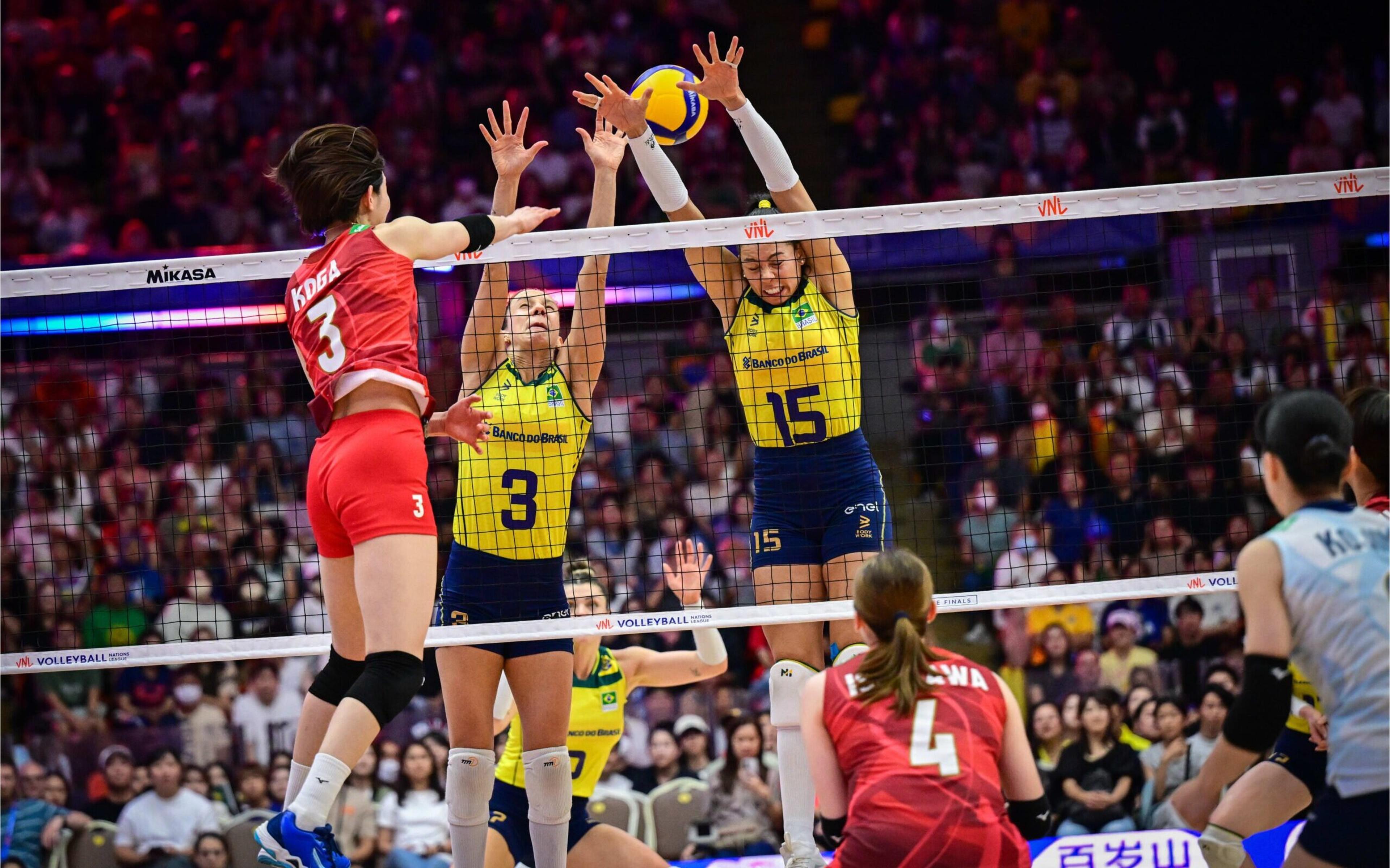 Veja horário e onde assistir à disputa de terceiro lugar e final da Liga das Nações de Vôlei Feminino