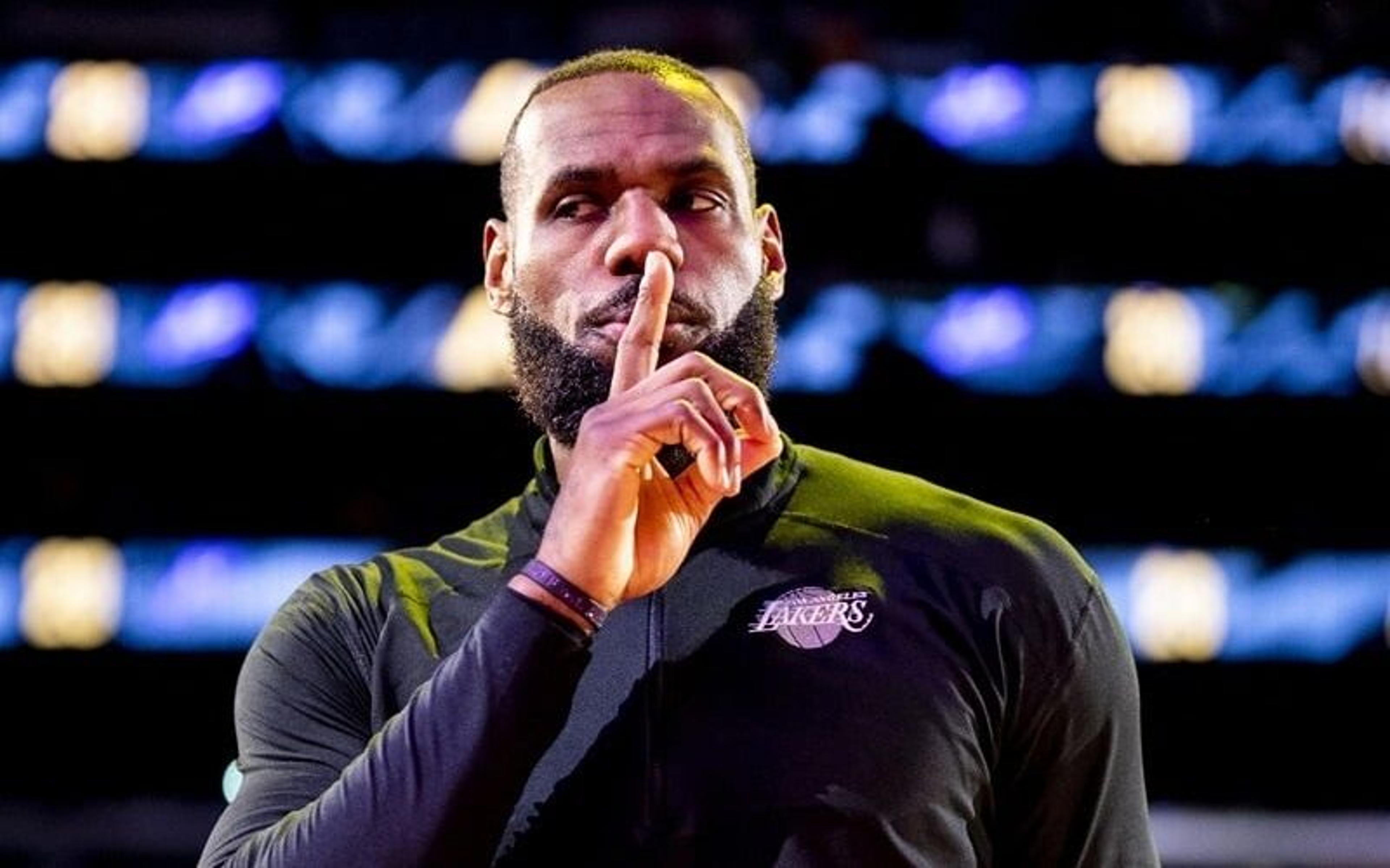 LeBron James perde a paciência e dispara contra os críticos