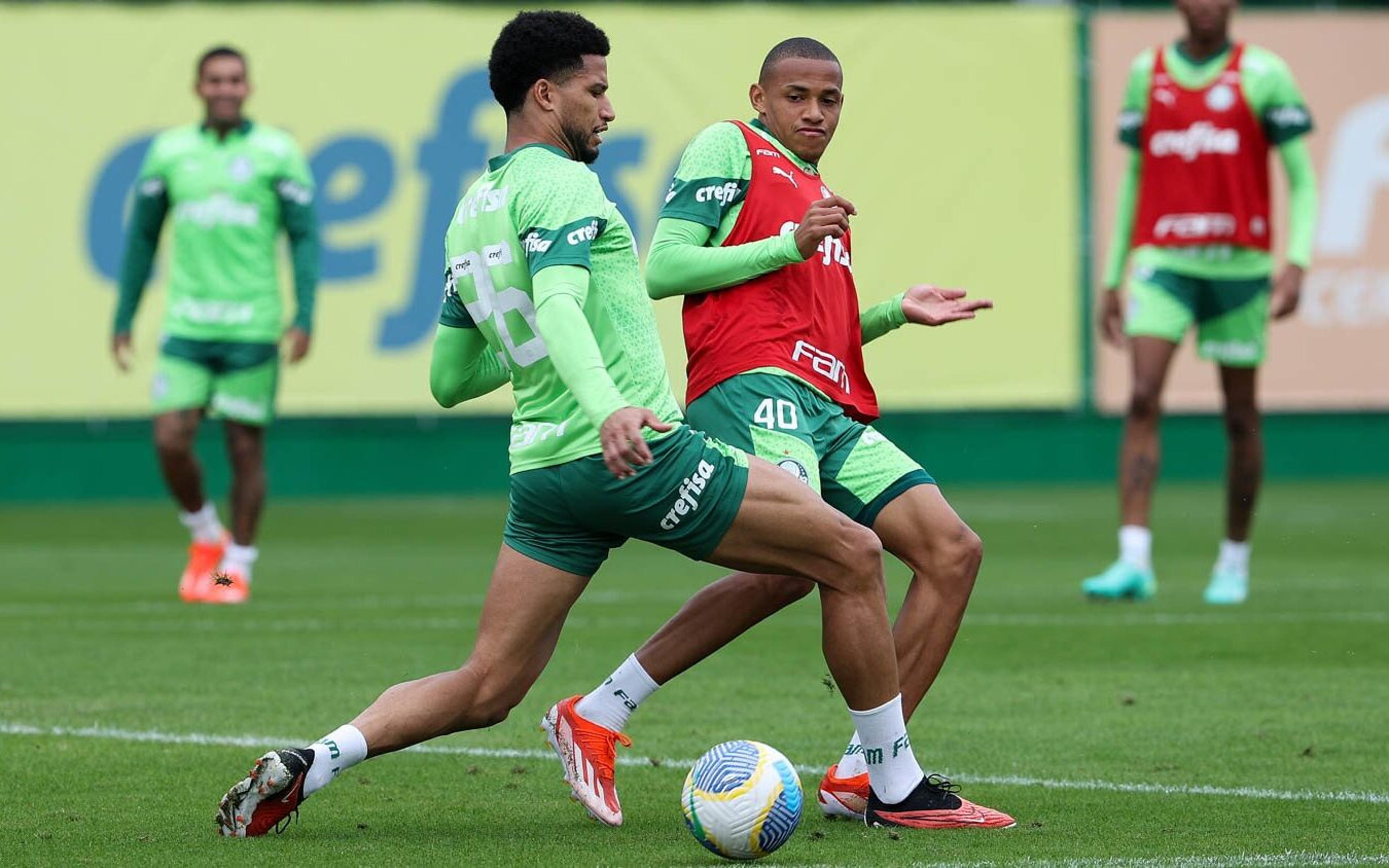 Com Felipe Anderson, Palmeiras tem novidades no treino; veja provável escalação contra o Corinthians