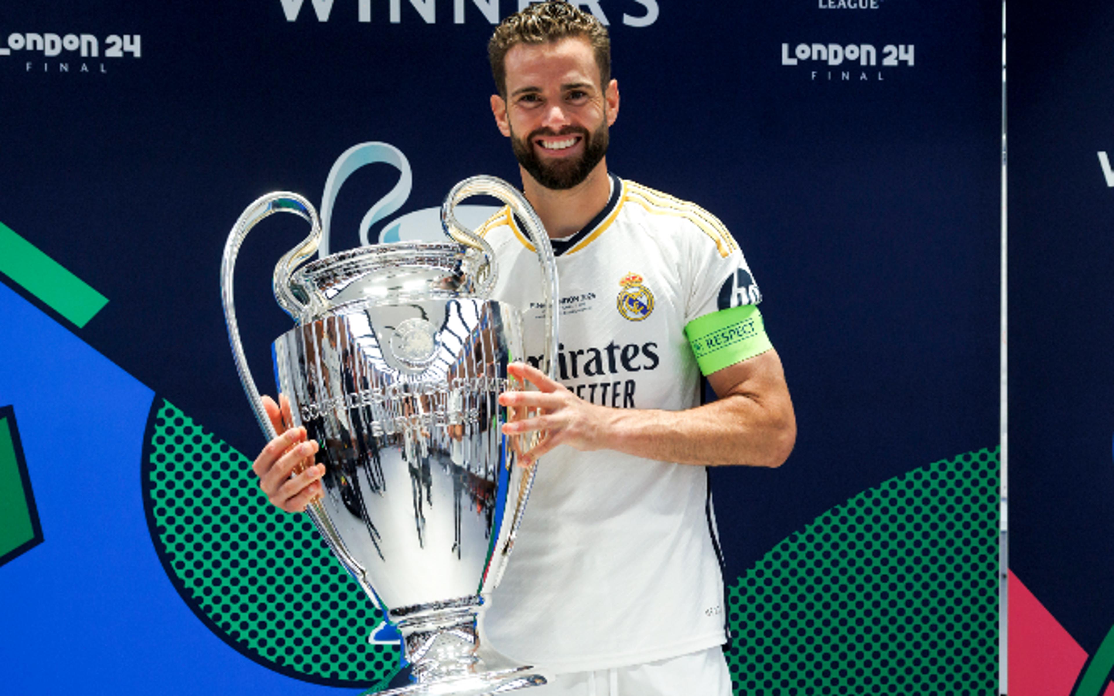 Nacho se despede do Real Madrid em ida para o mundo árabe: ‘Até breve’