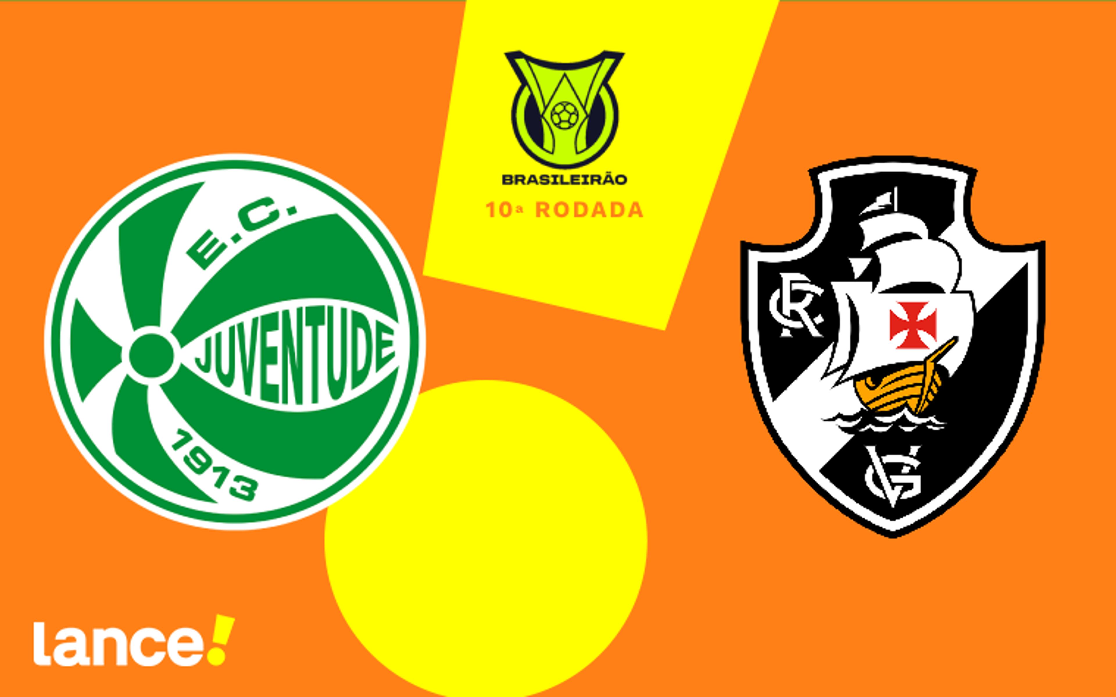 Juventude x Vasco: onde assistir, escalações e horário do jogo do Brasileirão