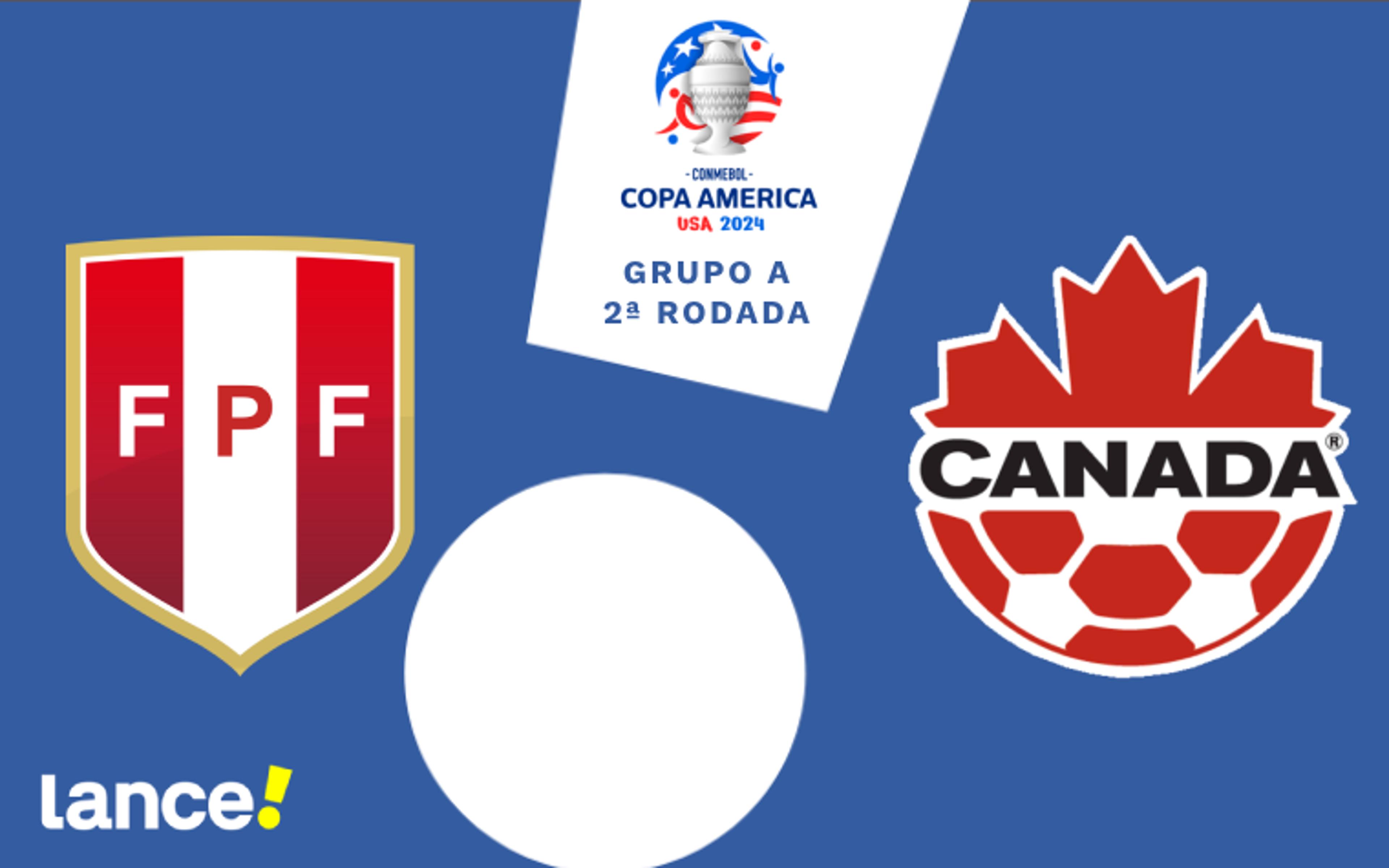 Peru x Canadá: onde assistir, escalações e horário do jogo da Copa América