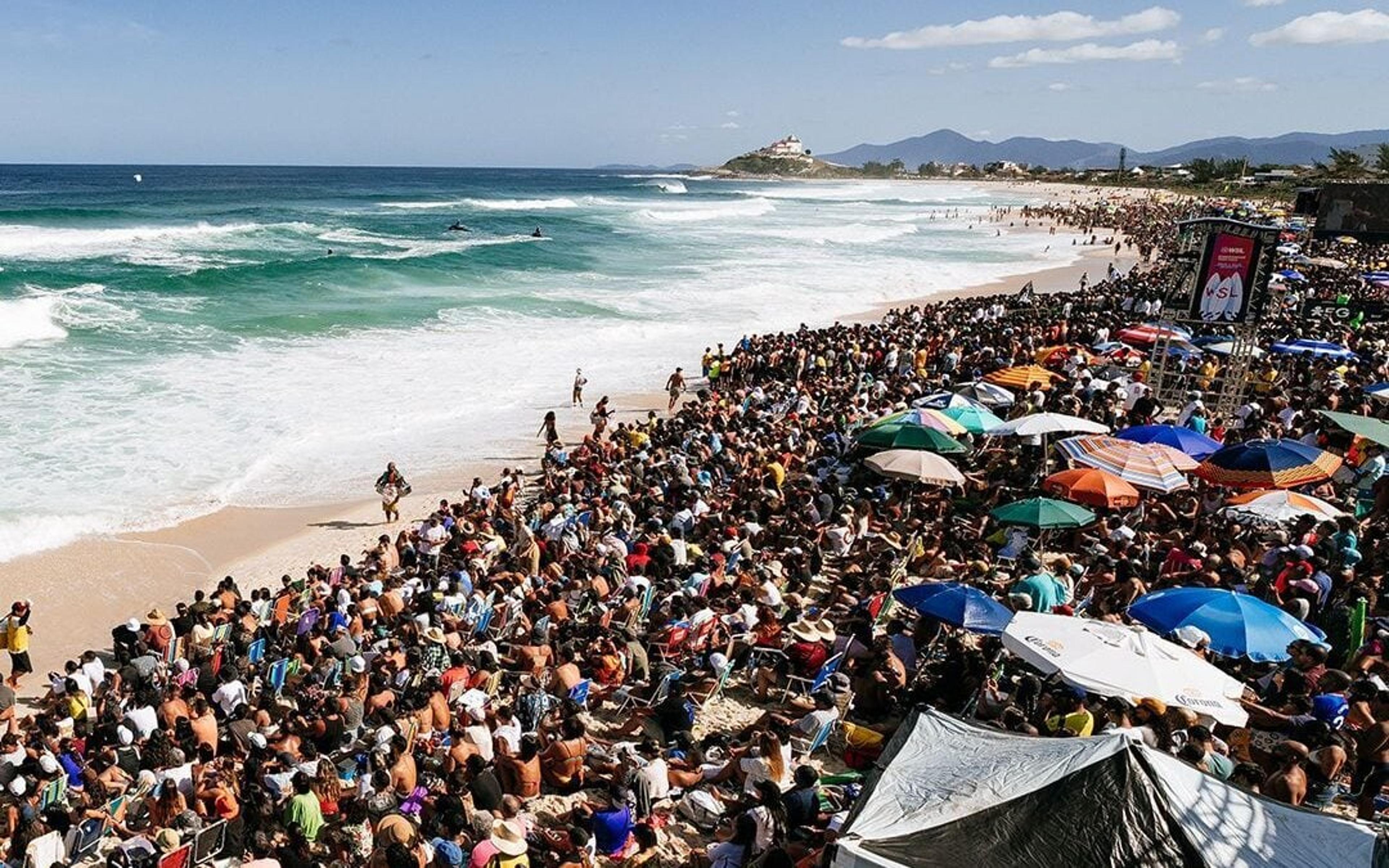 WSL Rio Pro amplia lista de patrocinadores, e presidente explica sucesso: ‘Ciclo virtuoso’