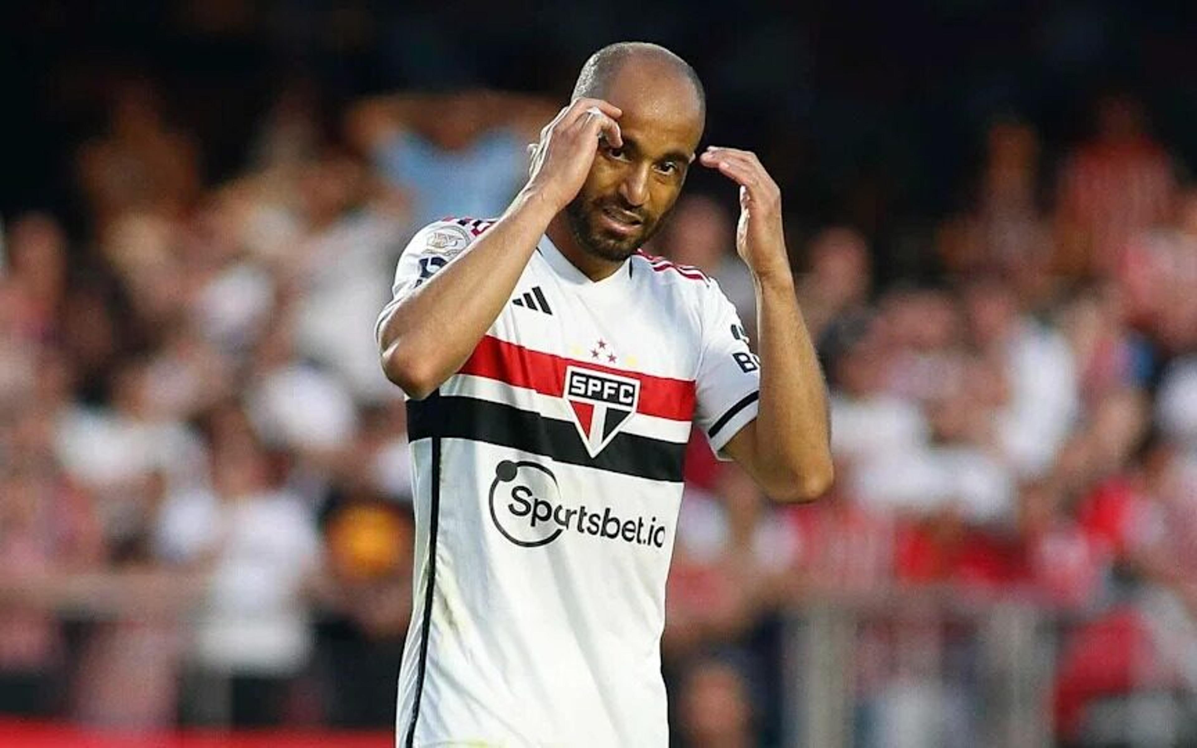 Lucas Moura fala em ajustes no time do São Paulo e lembra: ‘Brasileirão é guerra’