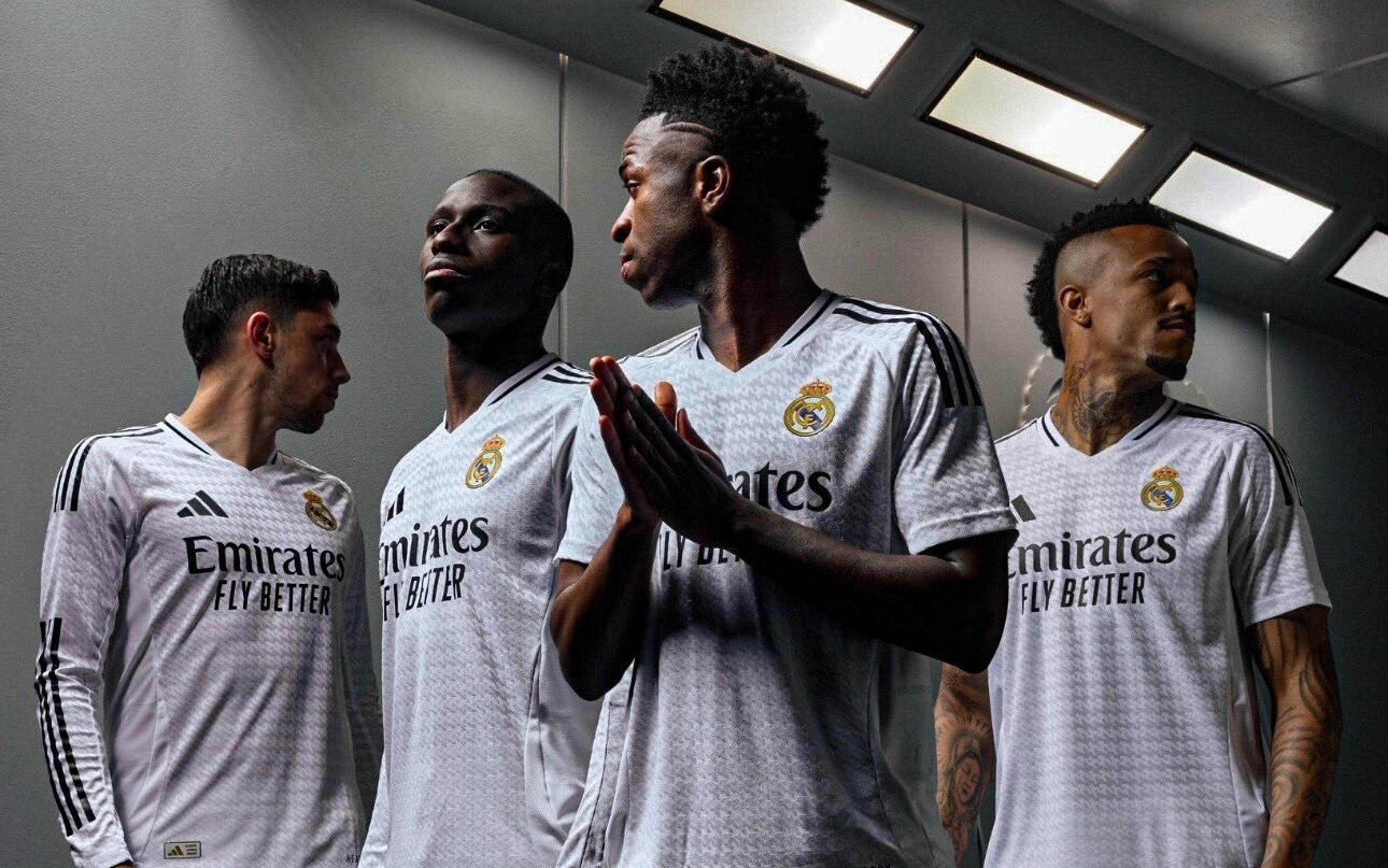 Real Madrid anuncia uniforme principal para a temporada 2024/25