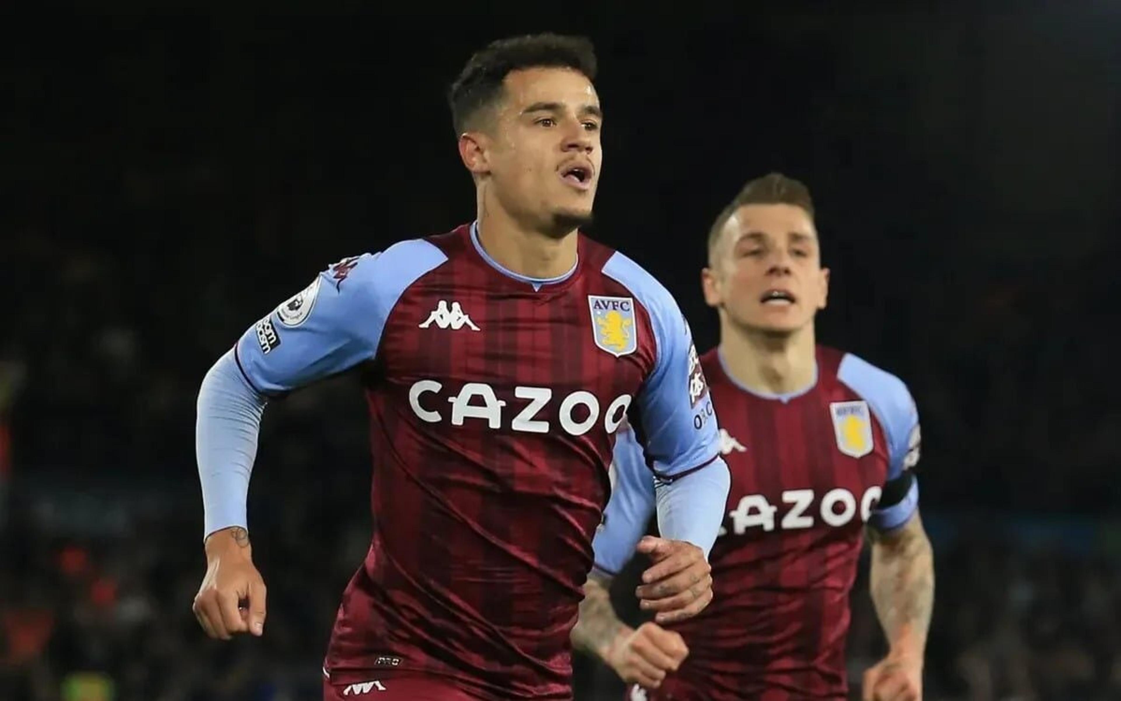 Sonho do Vasco, Philippe Coutinho rescinde contrato com Aston Villa