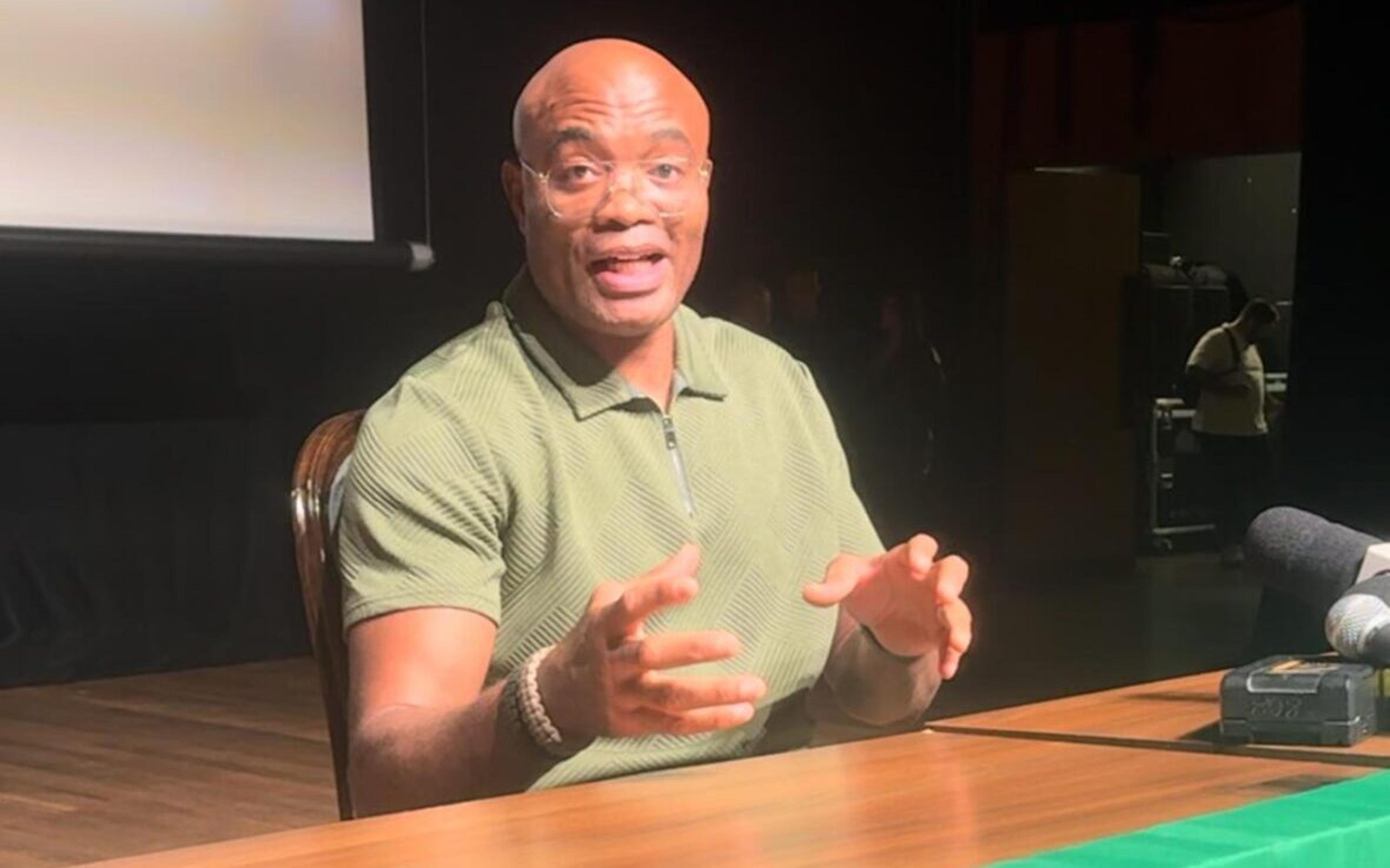 Antes de luta com Sonnen, Anderson Silva dá opinião sincera sobre lutas como Popó x Bambam