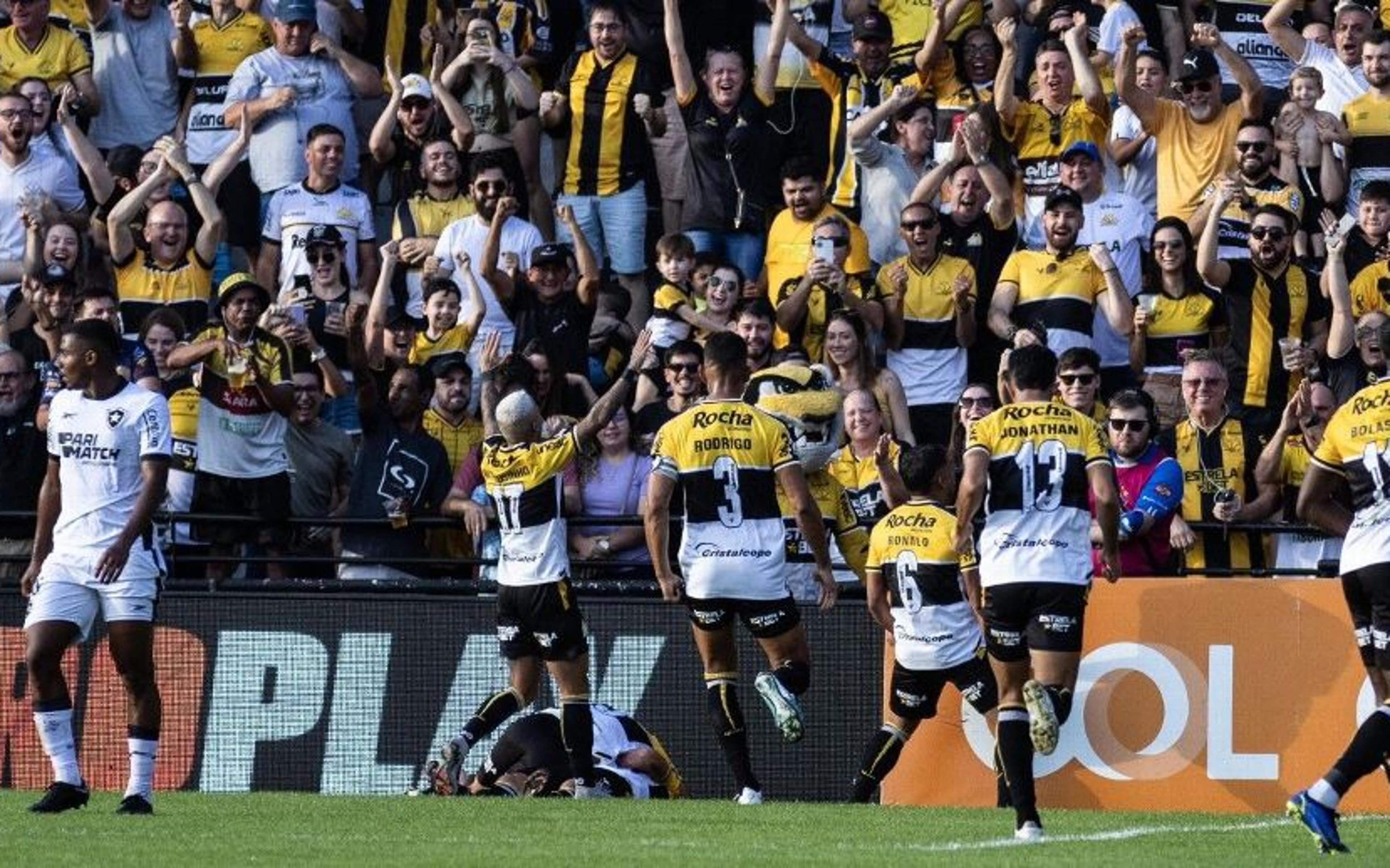 Torcedores do Botafogo detonam time após derrota para o Criciúma: ‘Atuação vexatória’