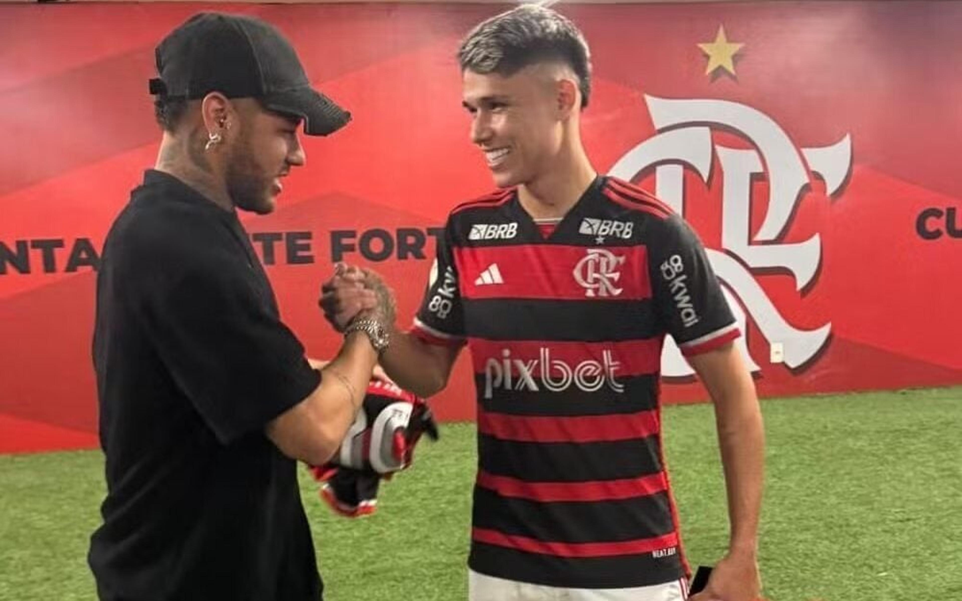 Luiz Araújo revela detalhes de Neymar no vestiário do Flamengo