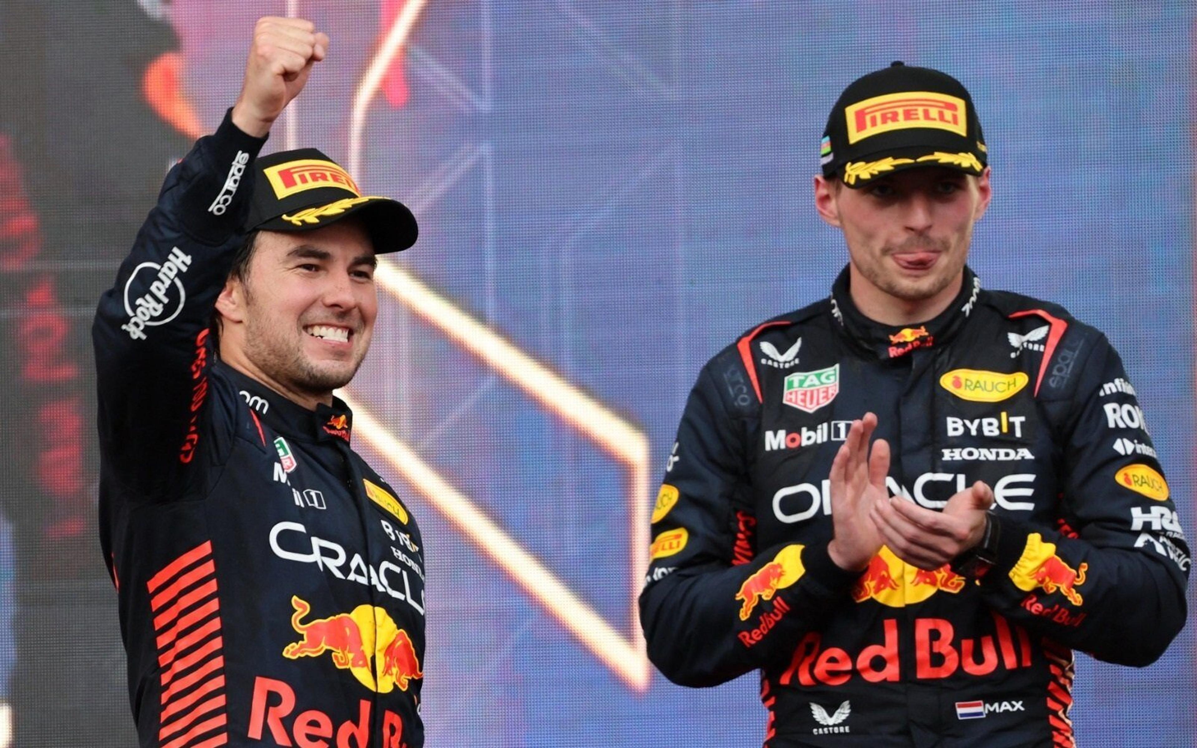 Pérez diz que disputa interna com Verstappen pesou para renovação: ‘Amo esse desafio’