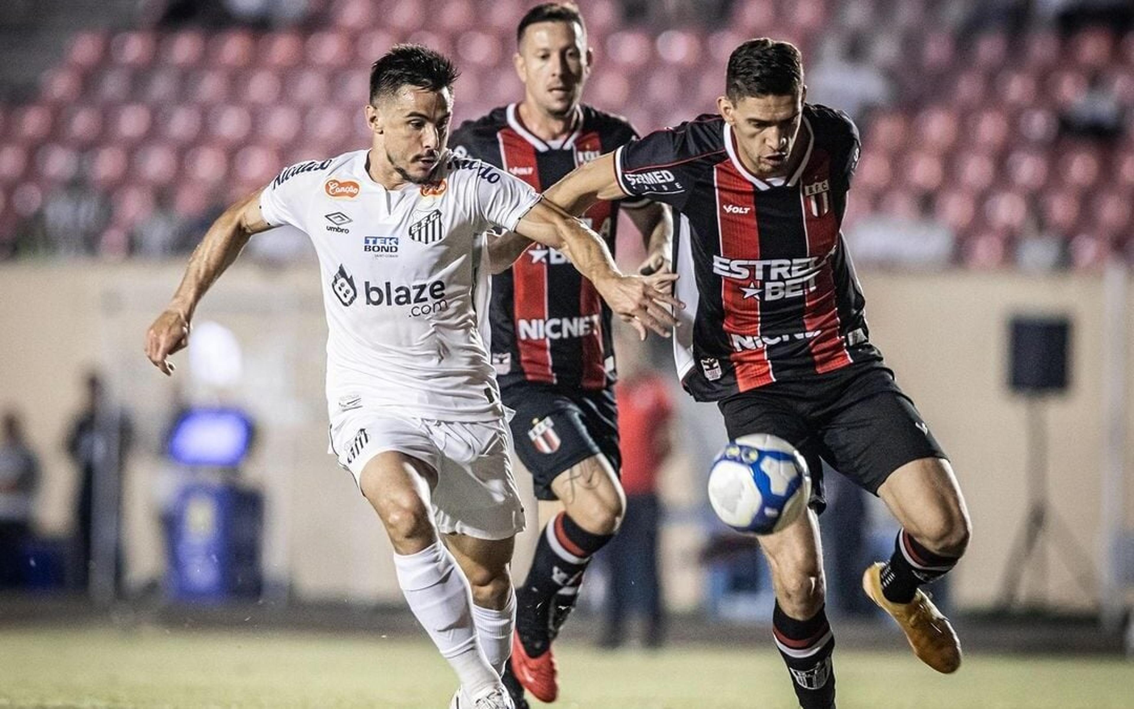 Botafogo-SP vence o Santos e sai da zona de rebaixamento na Série B