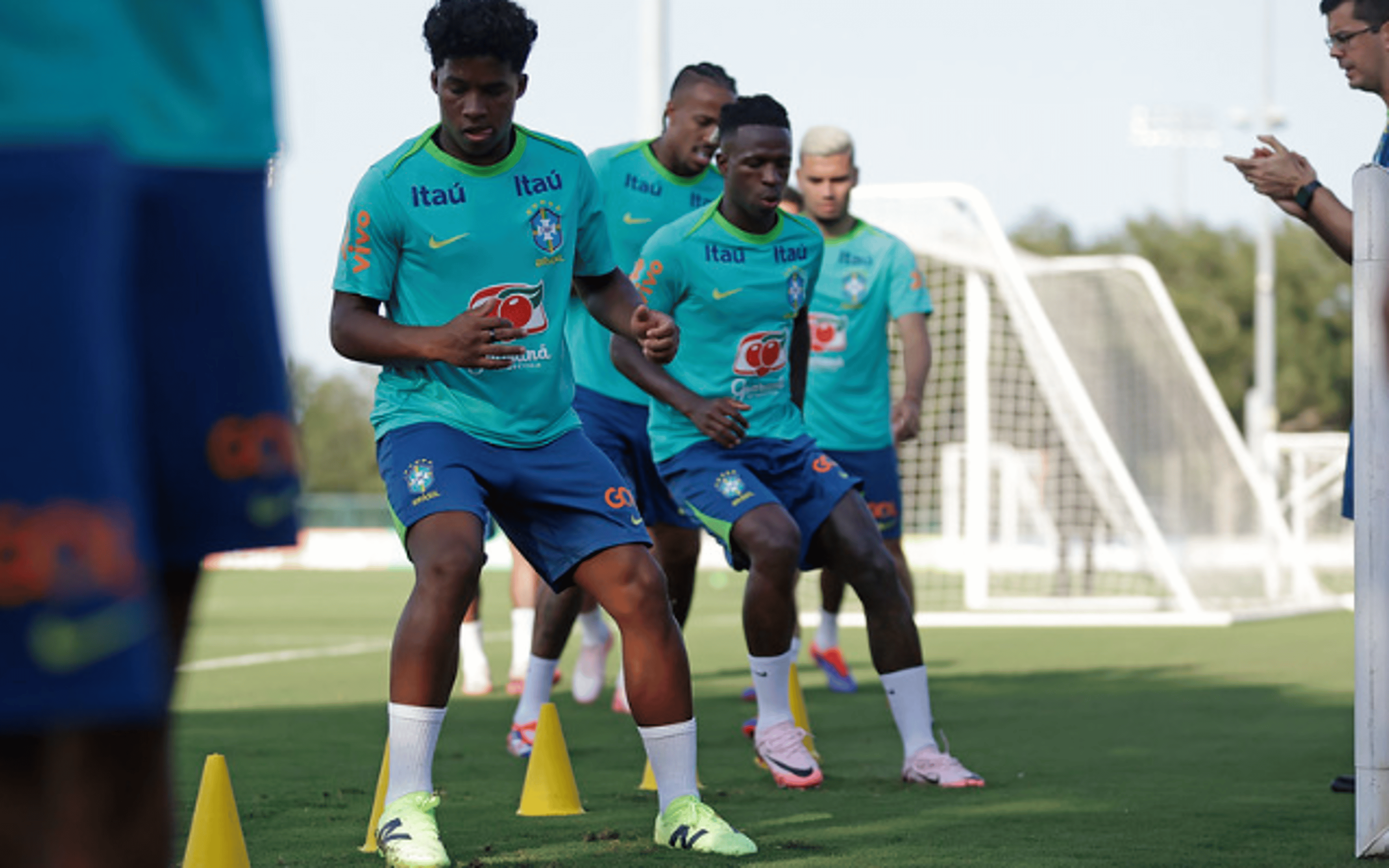 Seleção Brasileira faz último treino antes de amistoso contra o México