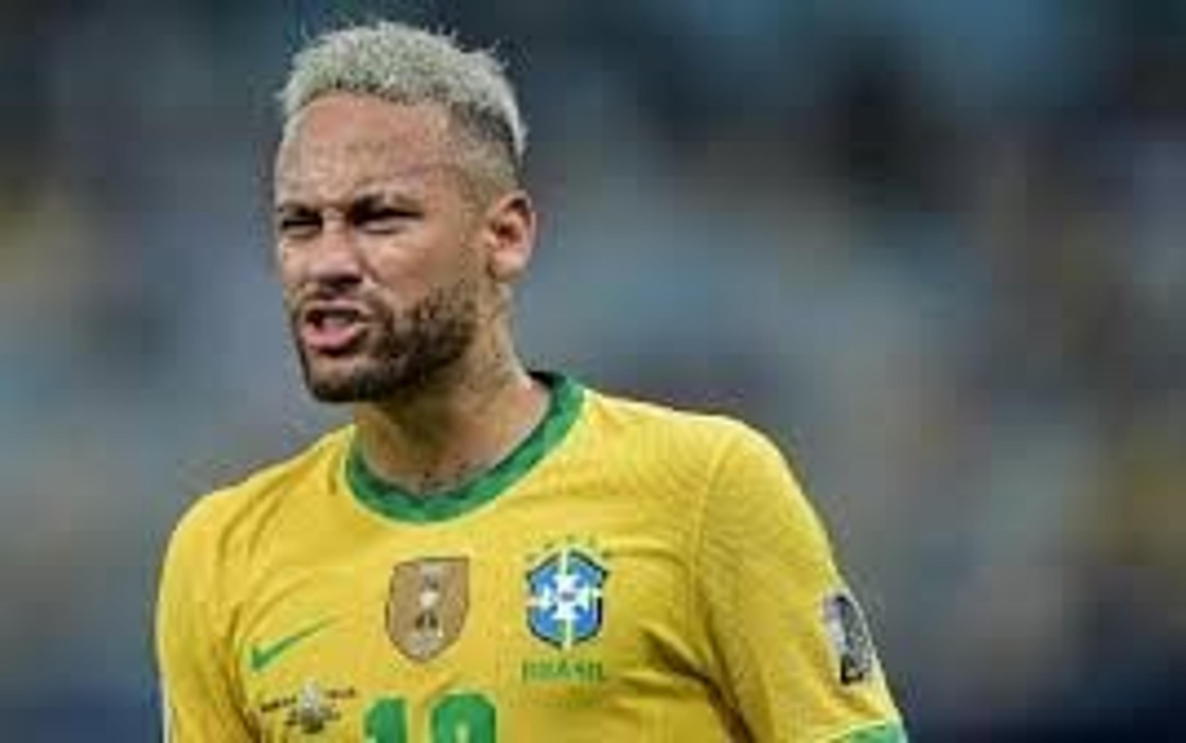 Neymar questiona substituições de Dorival Júnior em empate do Brasil