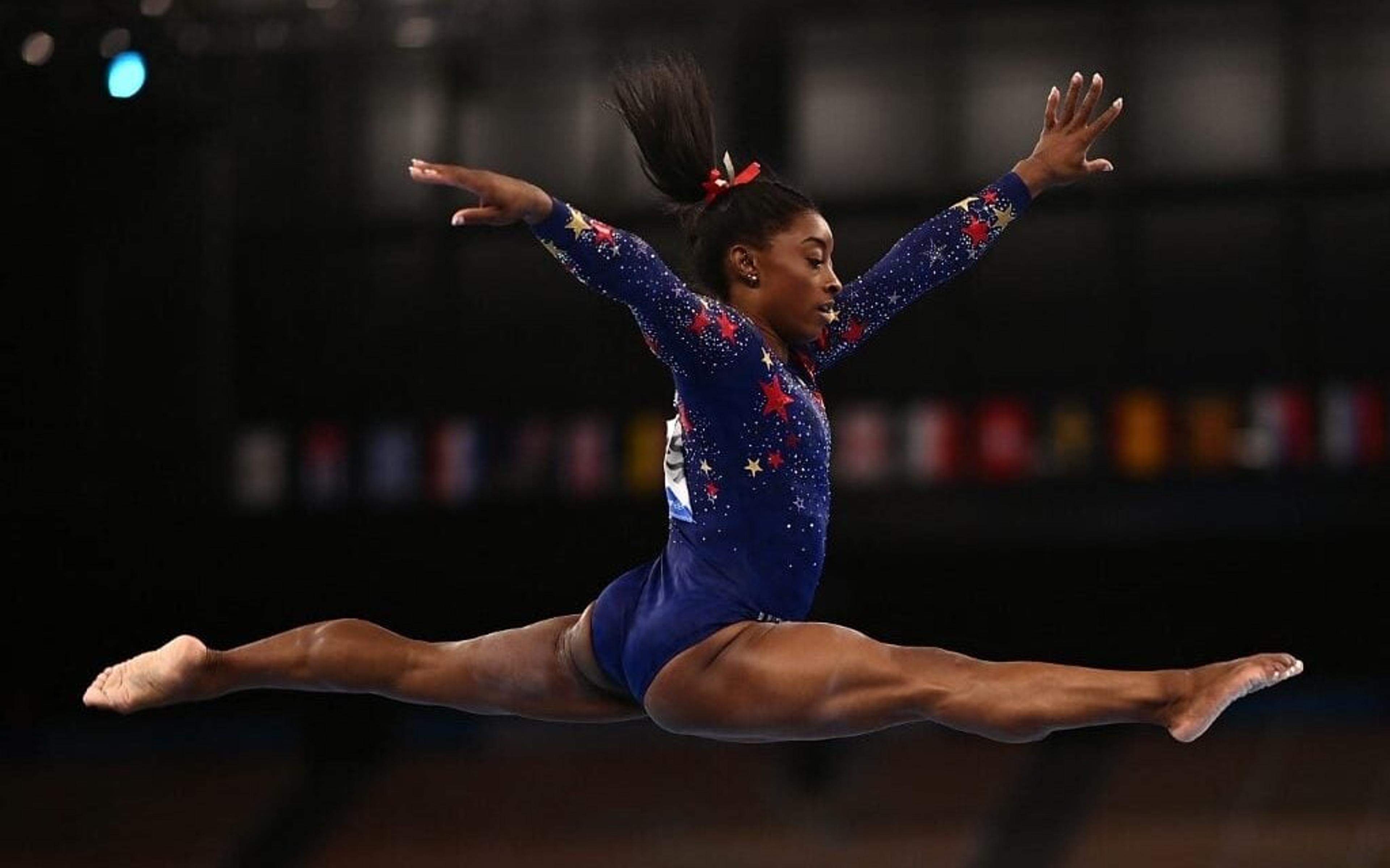 Simone Biles brilha na seletiva e confirma vaga nos Jogos de Paris 2024