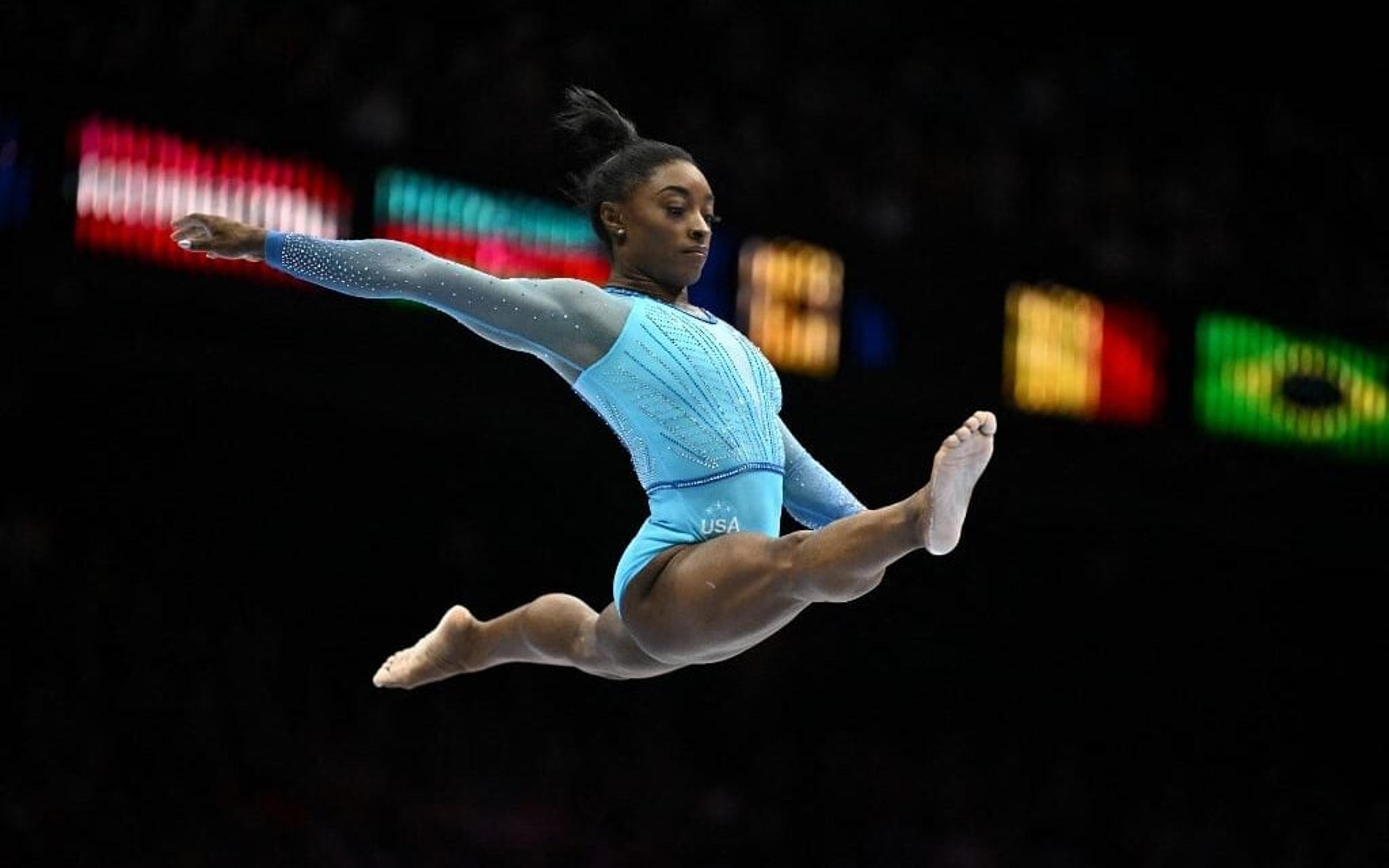 Qual é a altura de Simone Biles, estrela da ginástica artística nas Olimpíadas?