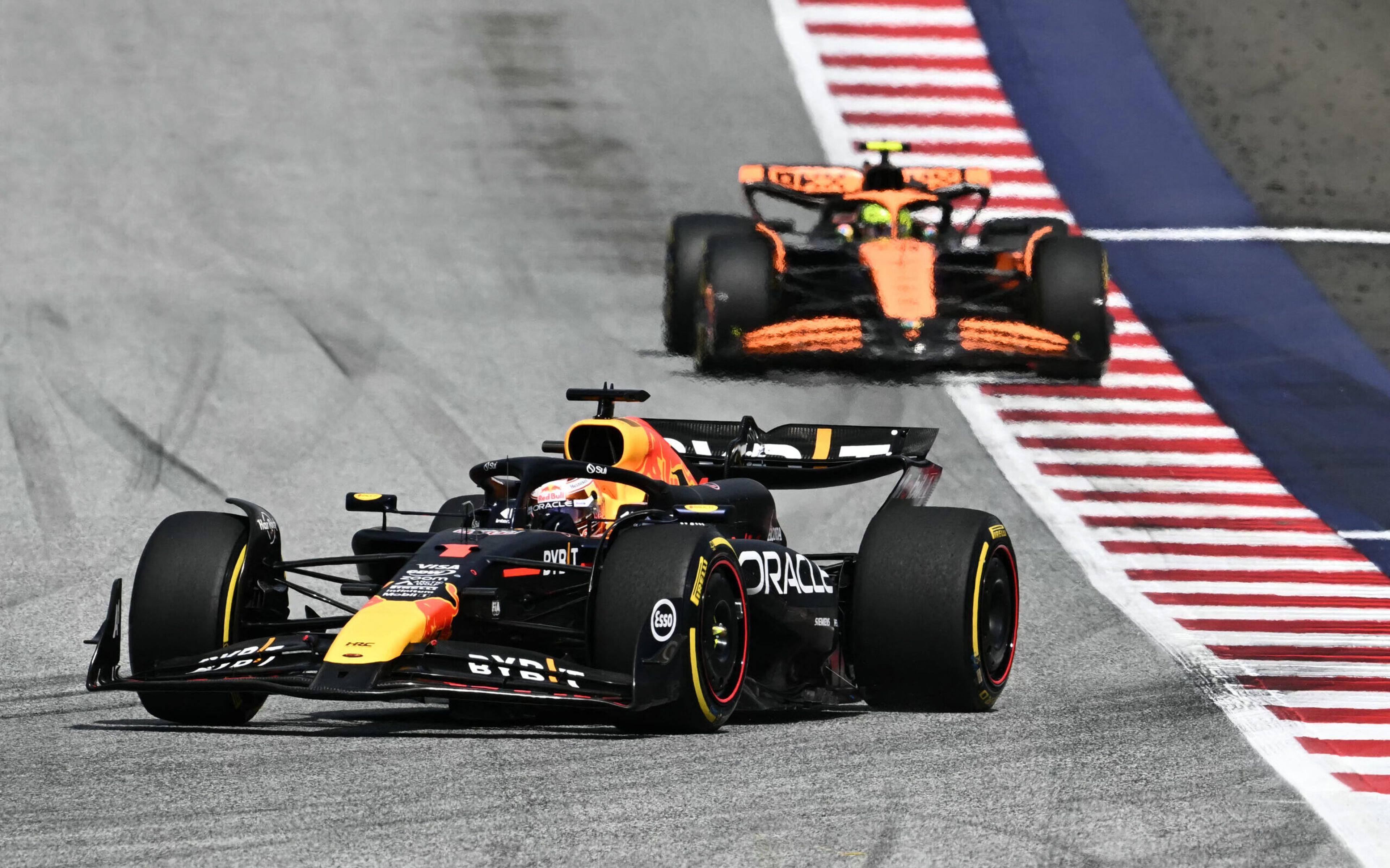 Norris muda tom ao falar sobre embate com Verstappen na F1