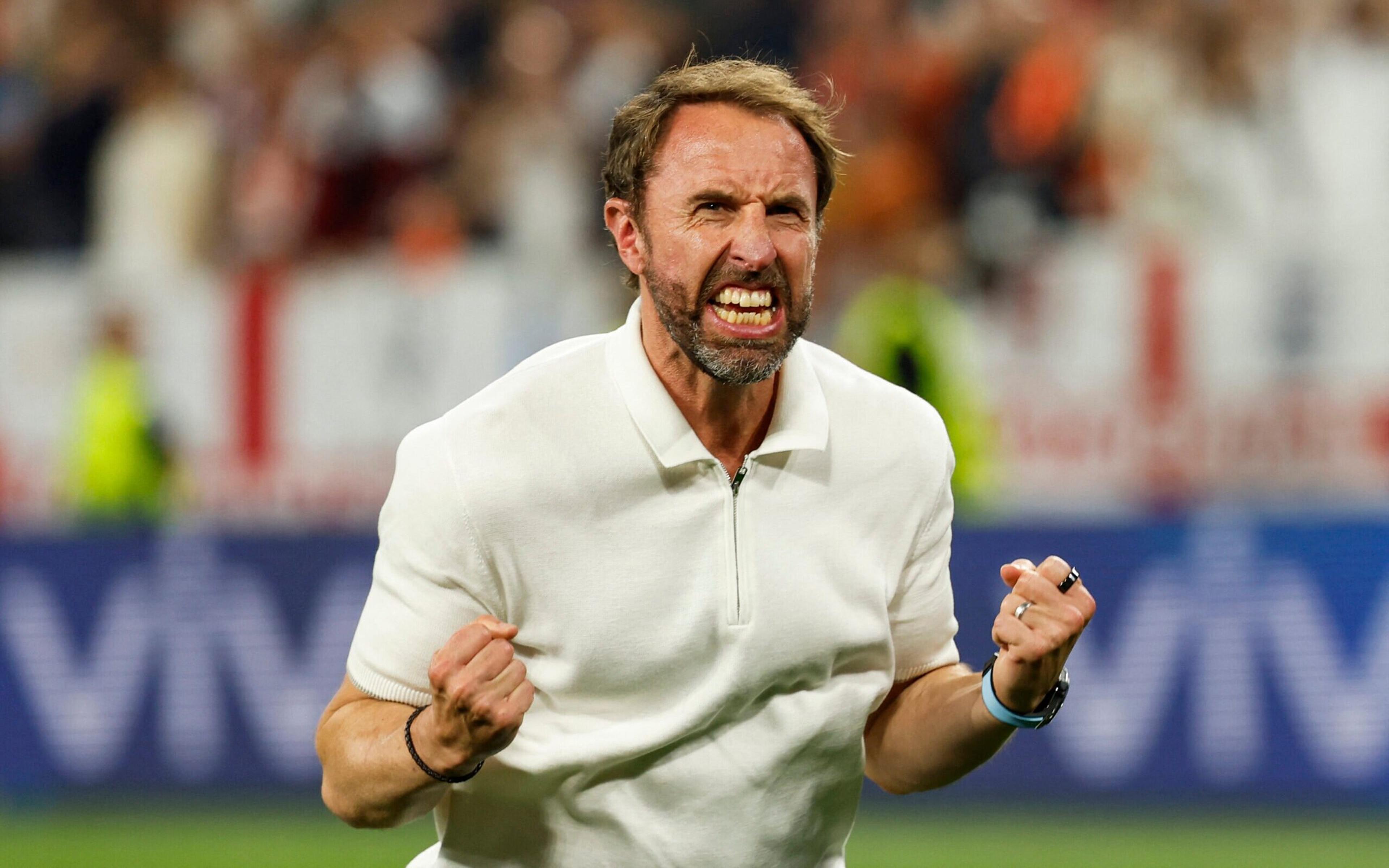 Gareth Southgate fala sobre a classificação da Inglaterra na final: ‘Dando tudo pela causa’