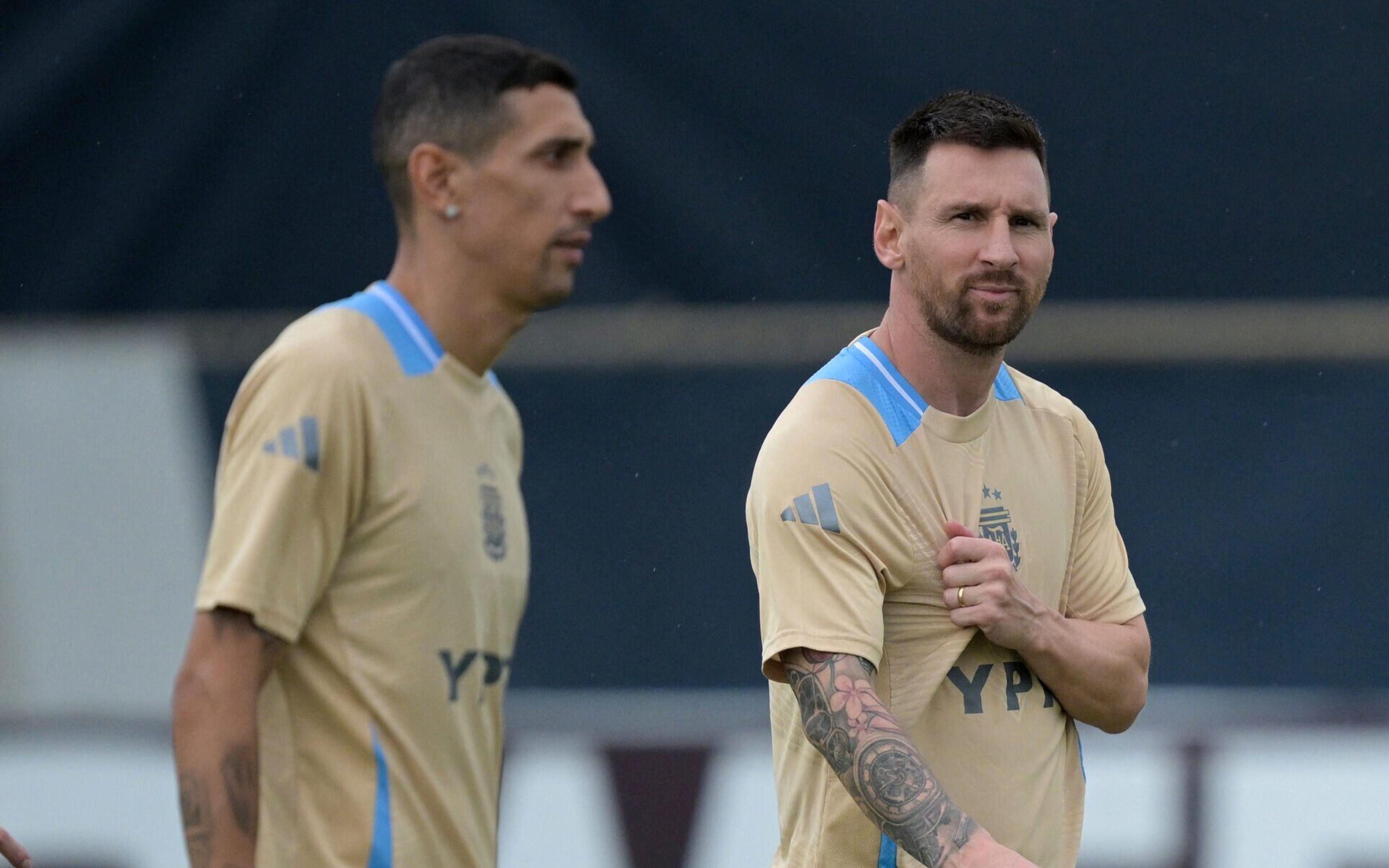 Messi dá declaração sobre aposentadoria de Di María: ‘Está mais sensível do que nunca’