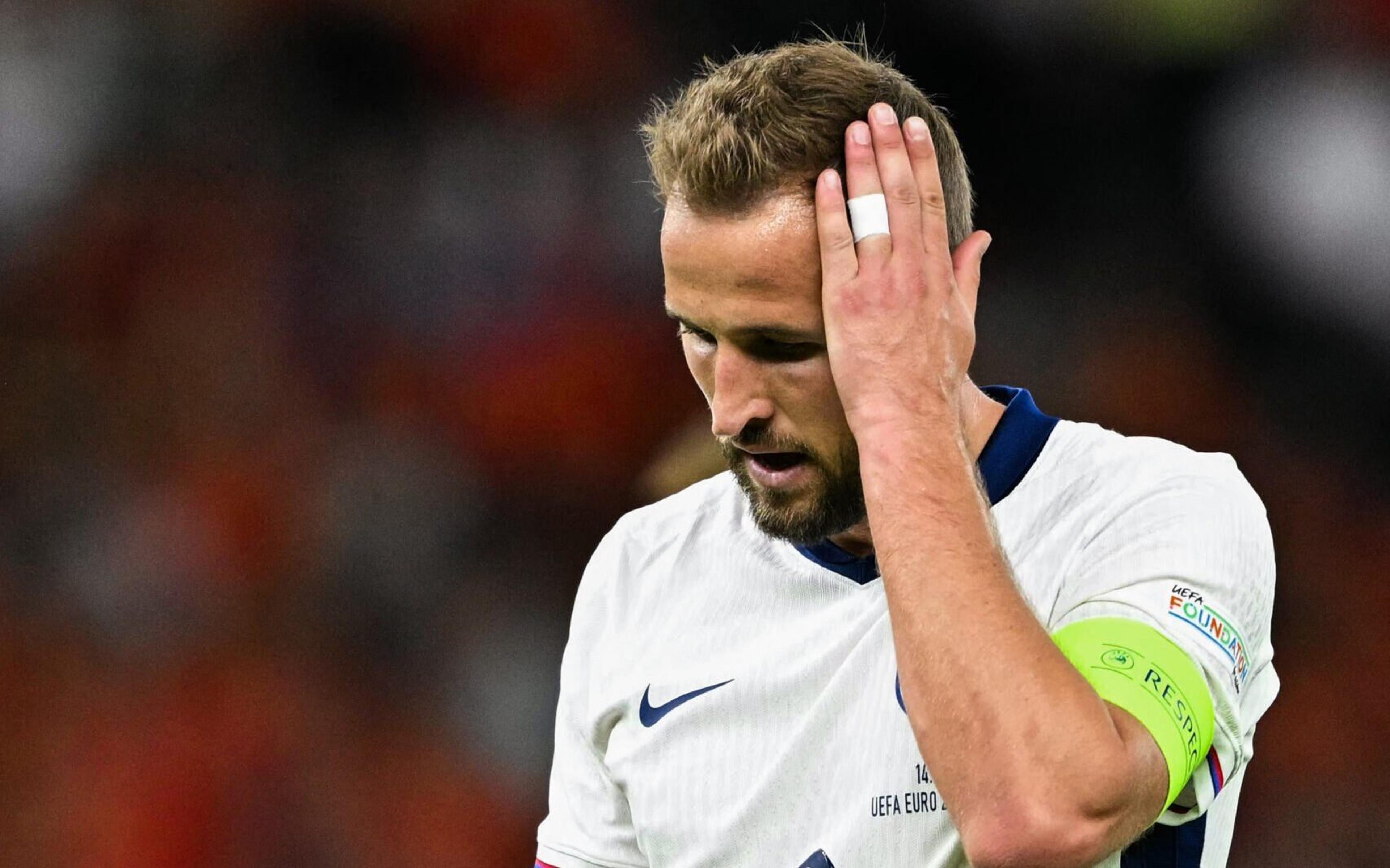 Internautas ‘decretam’ fracasso de Harry Kane após derrota na Eurocopa: ‘Nunca vai ganhar um título’