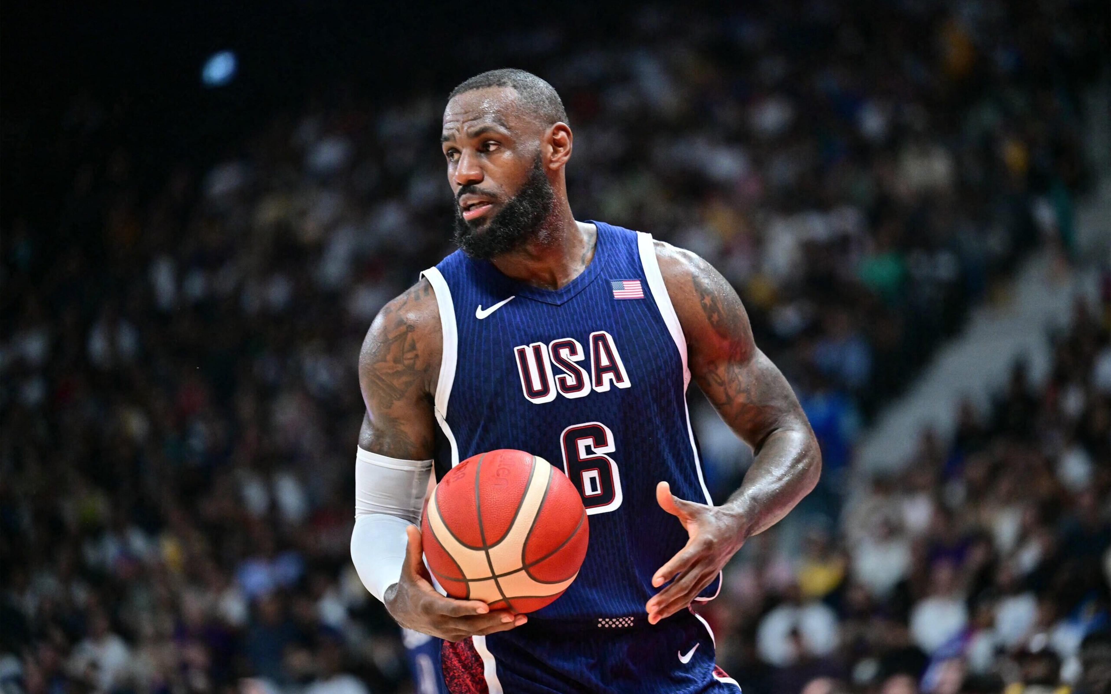 Paris 2024: LeBron James é escolhido para ser porta-bandeira dos EUA nas Olimpíadas