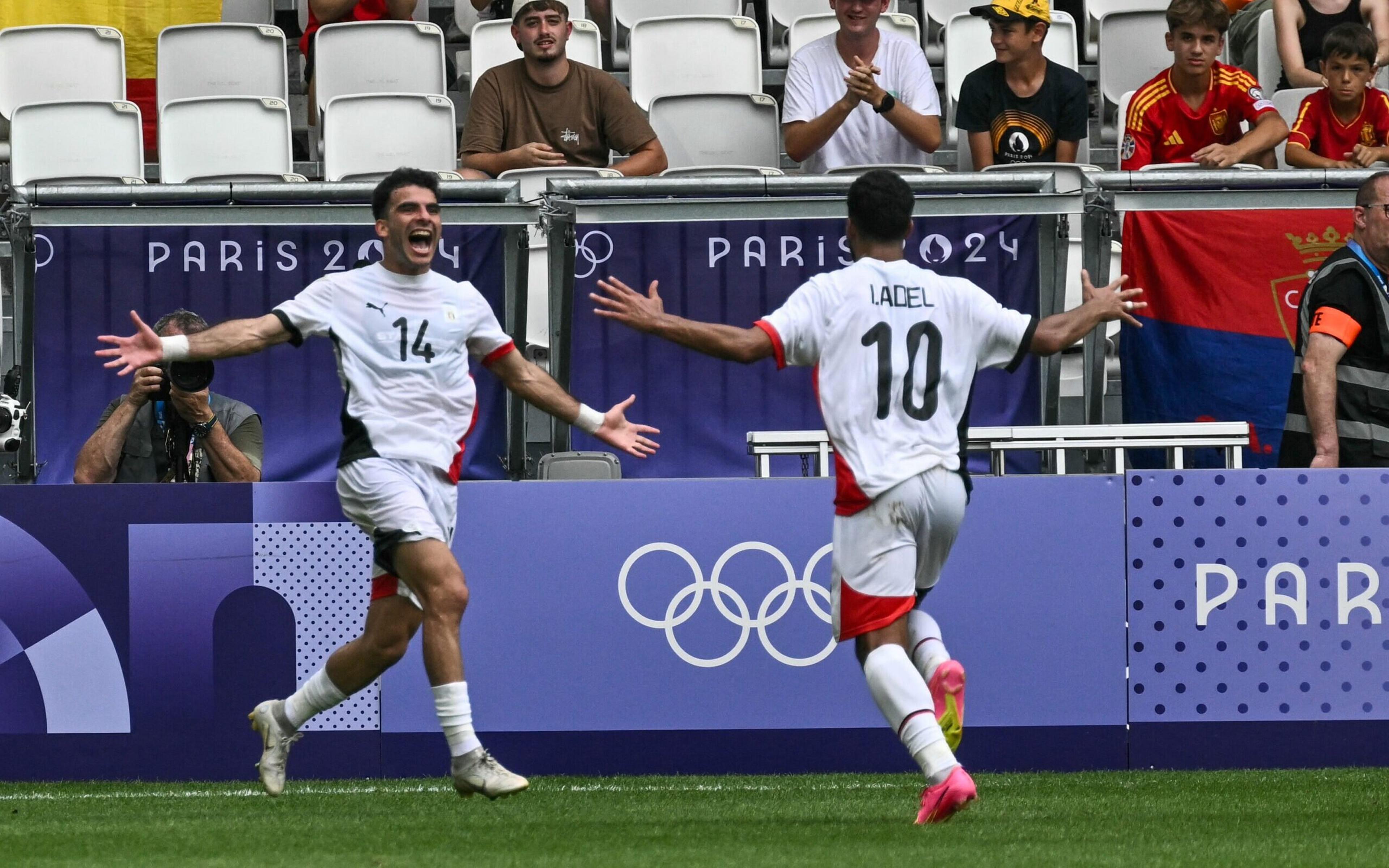 Olimpíadas: Egito vence a Espanha, e classifica em primeiro no grupo C do Futebol Masculino