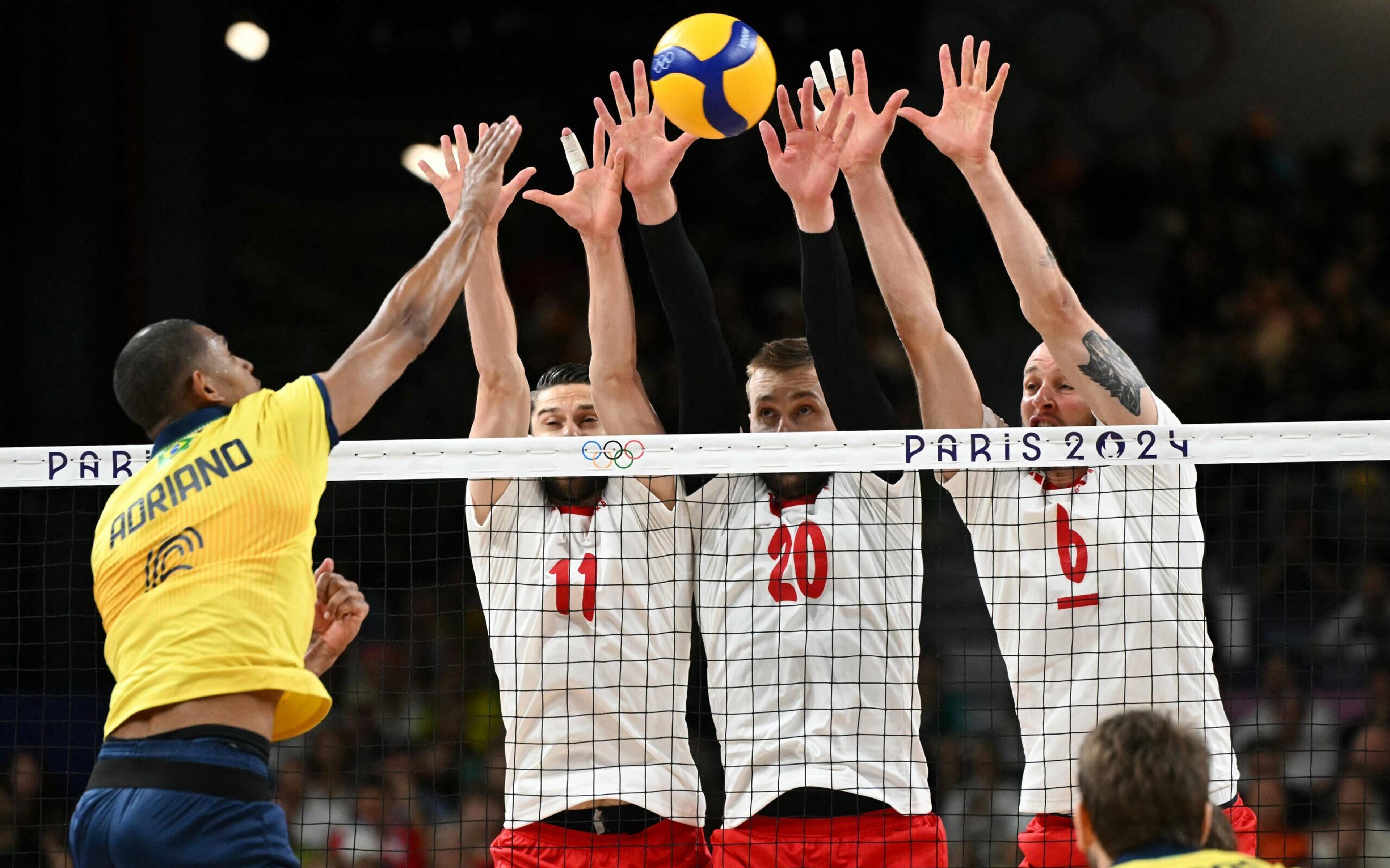 Olimpíadas: no tie-break, Brasil perde para Polônia no vôlei masculino