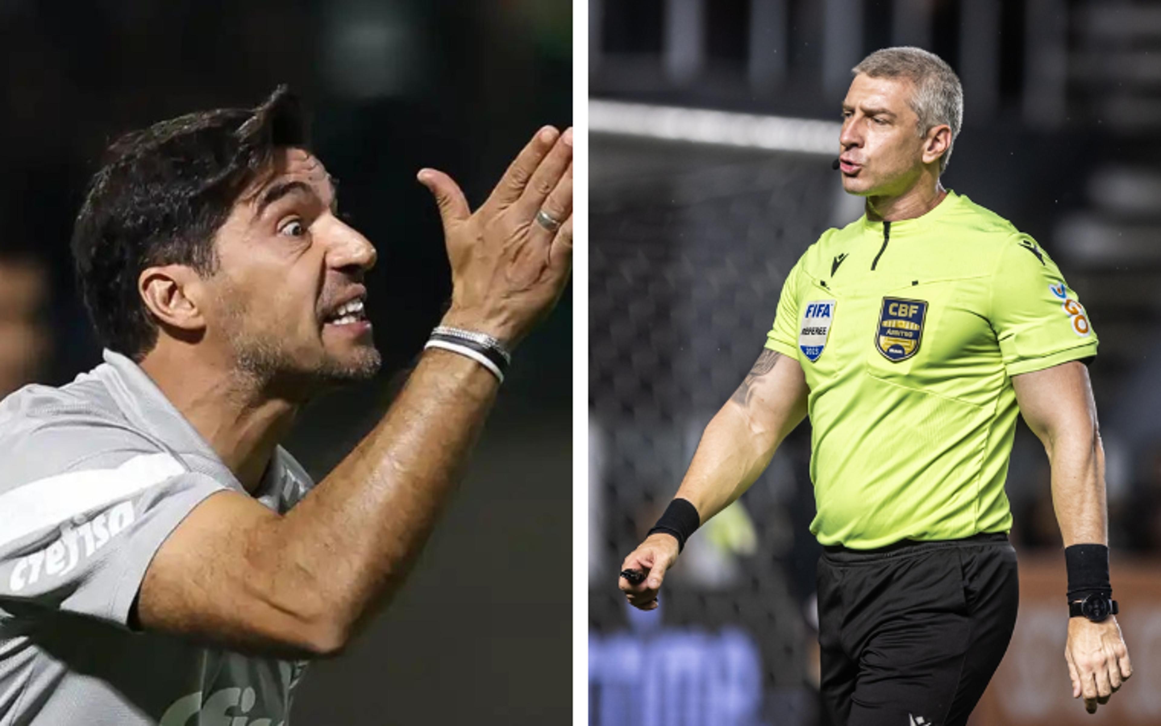 Abel Ferreira x Daronco: técnico do Palmeiras tem histórico de reclamações contra árbitro