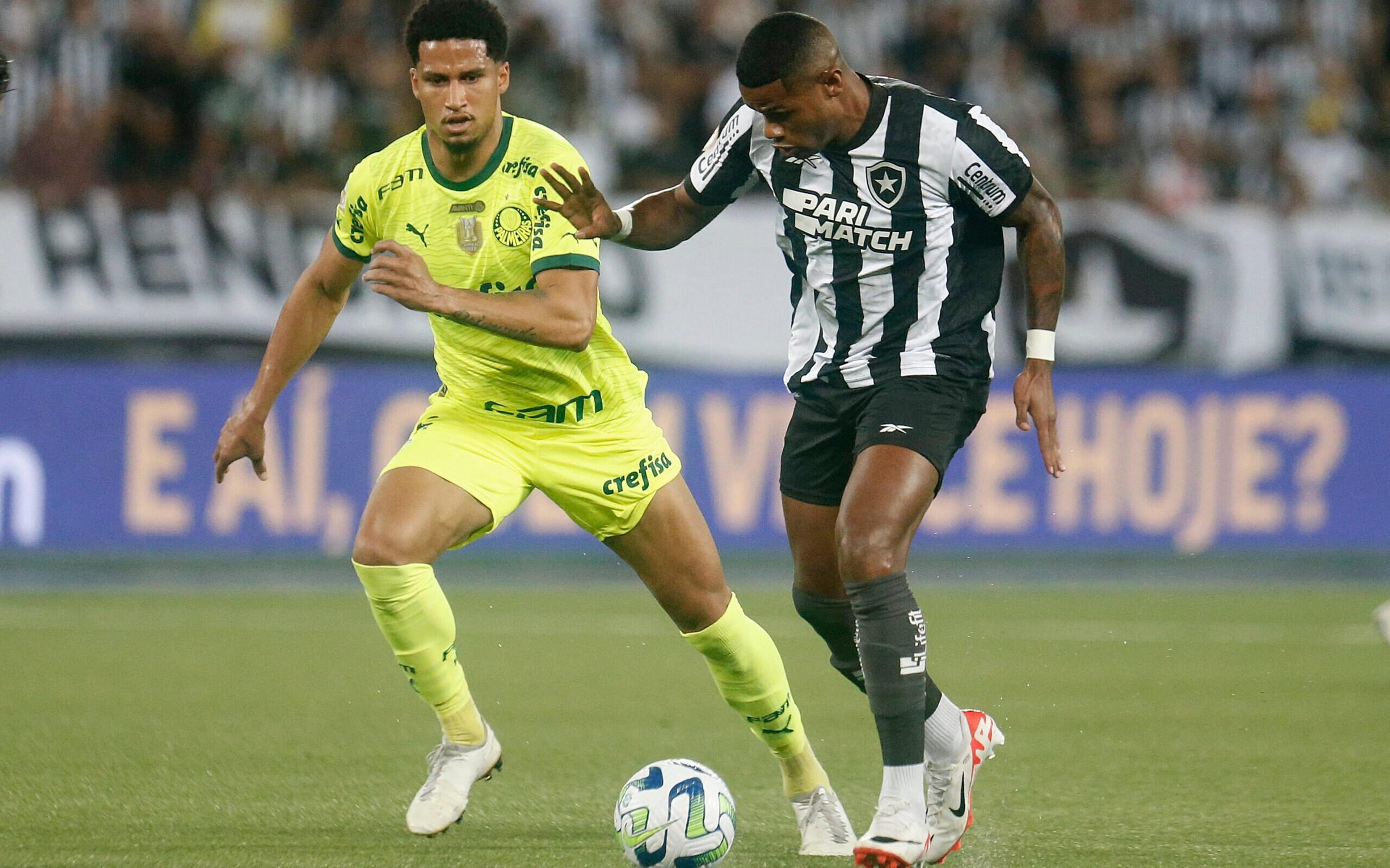 Botafogo se apega a clima de final e alimenta rivalidade com o Palmeiras