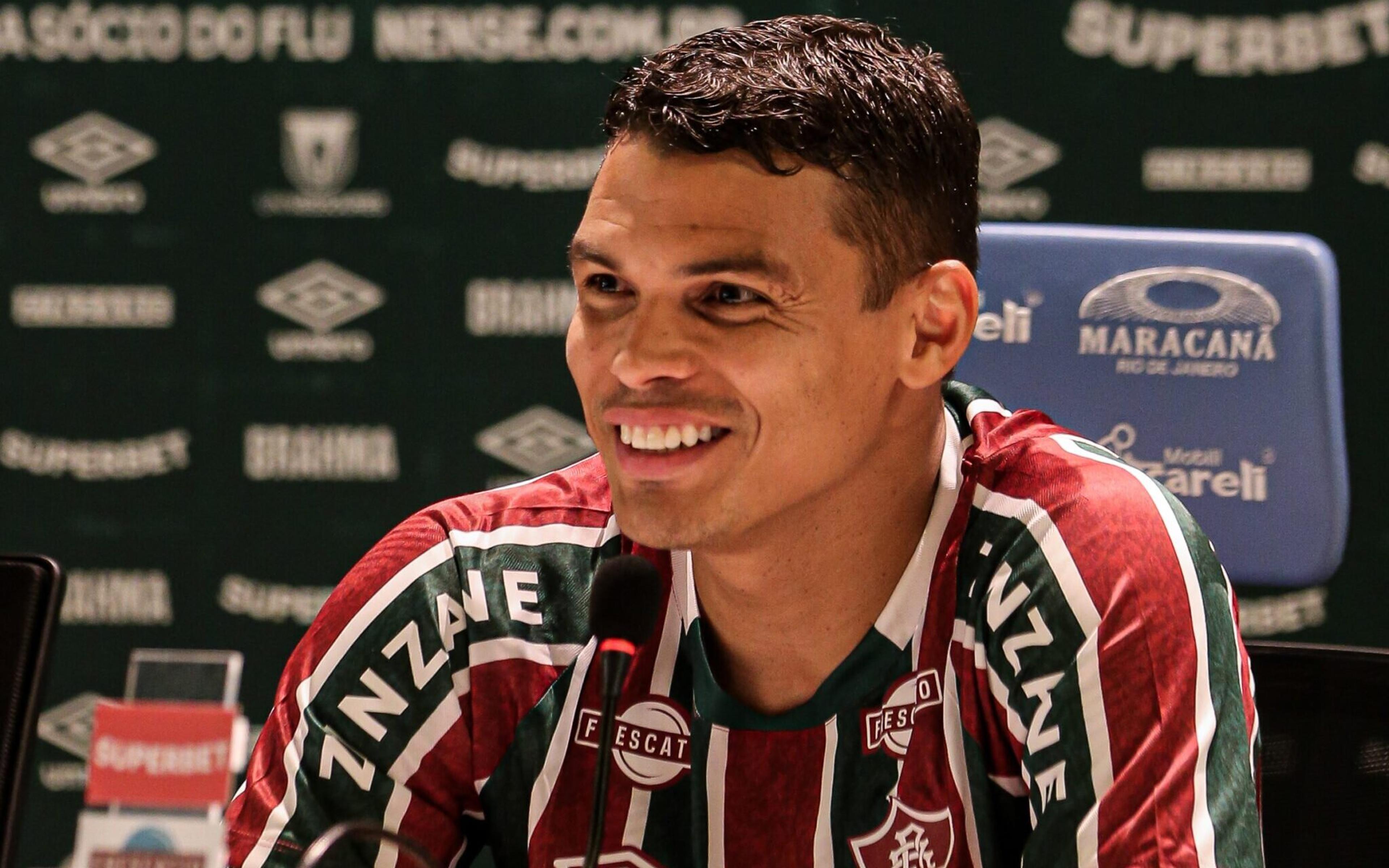 Assista ao vivo à coletiva de Thiago Silva, do Fluminense