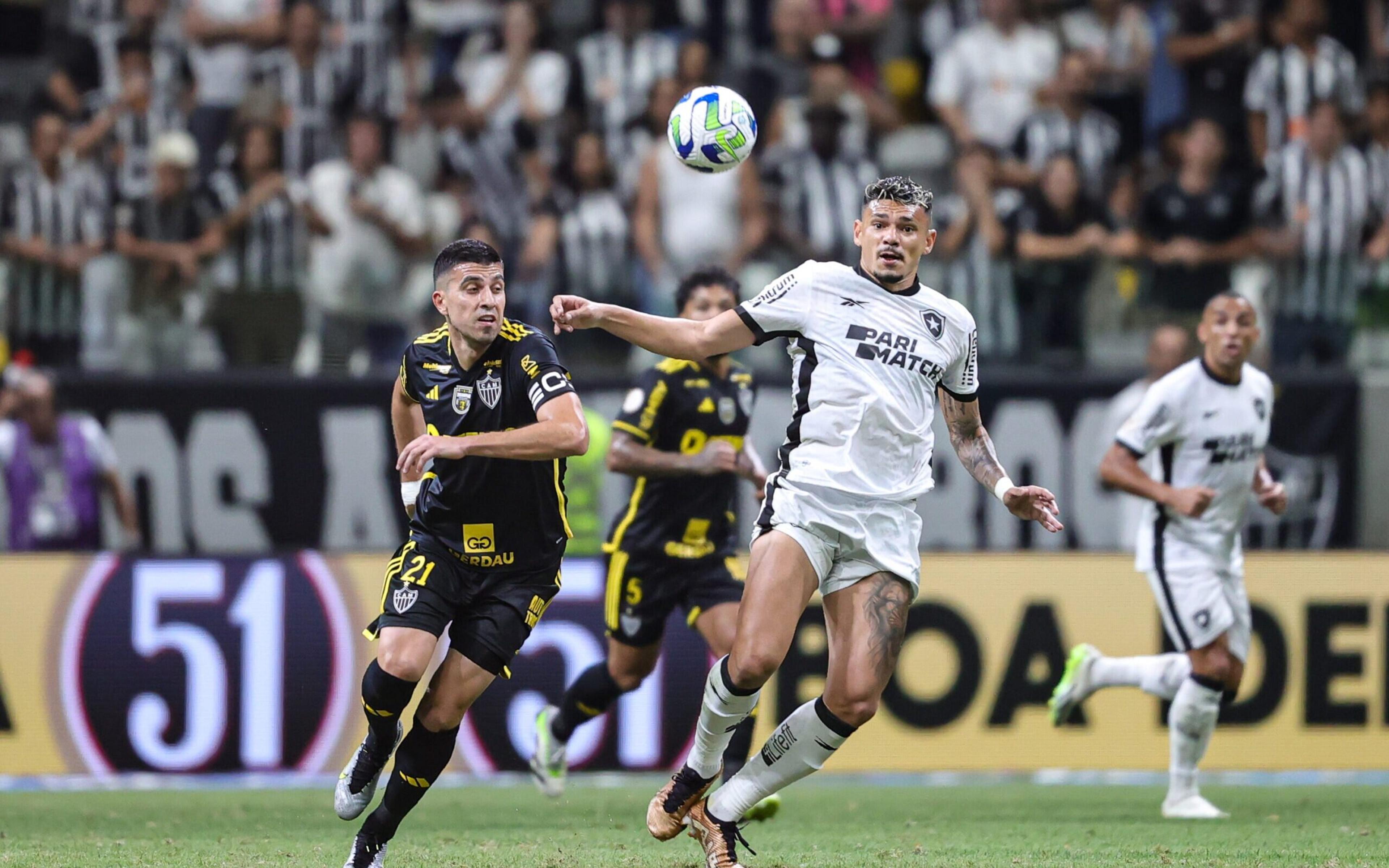 Botafogo e Atlético-MG: onde assistir ao vivo, horário e escalações do jogo pelo Brasileirão