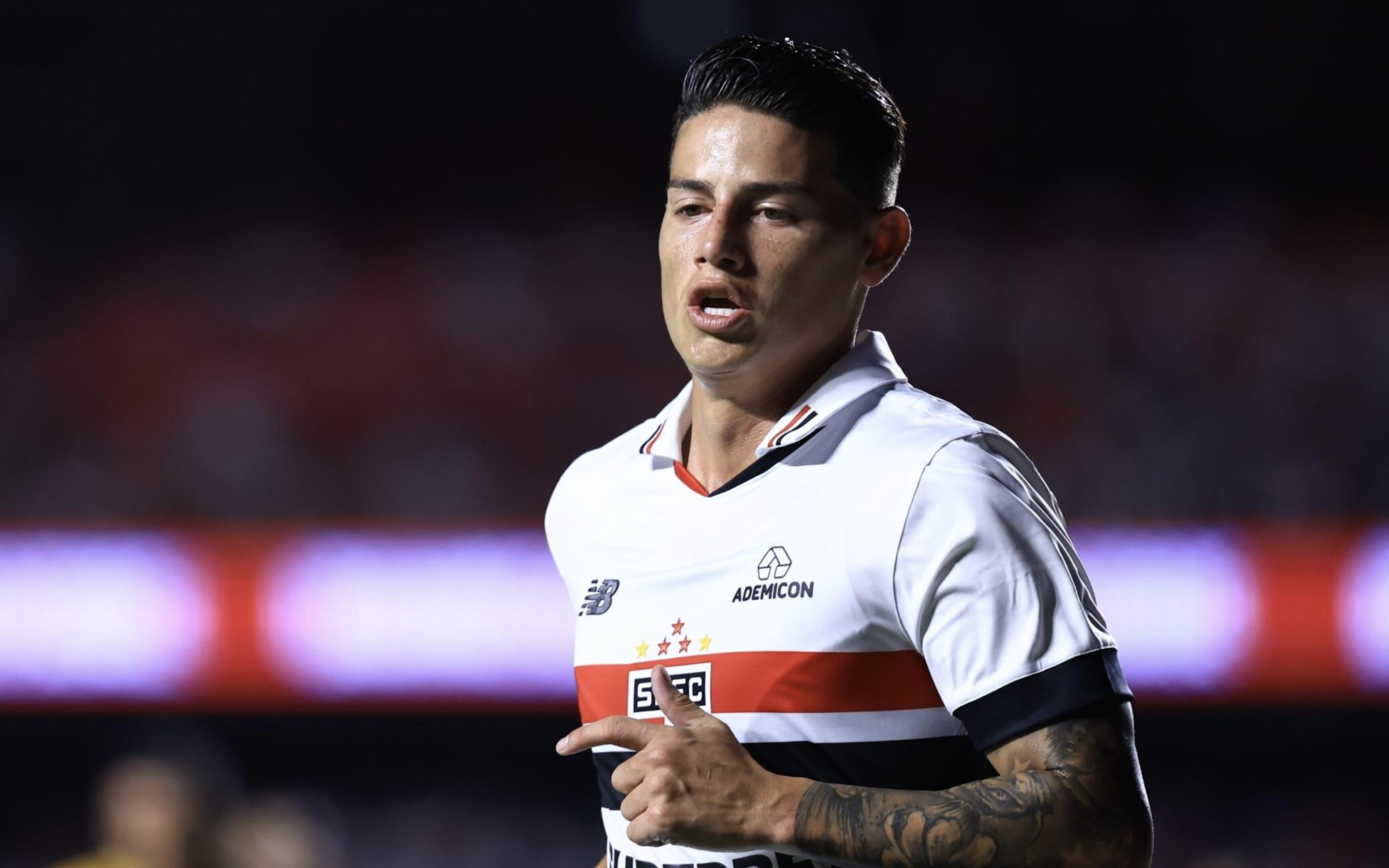 Após deixar o São Paulo, James Rodríguez deve reforçar time da La Liga