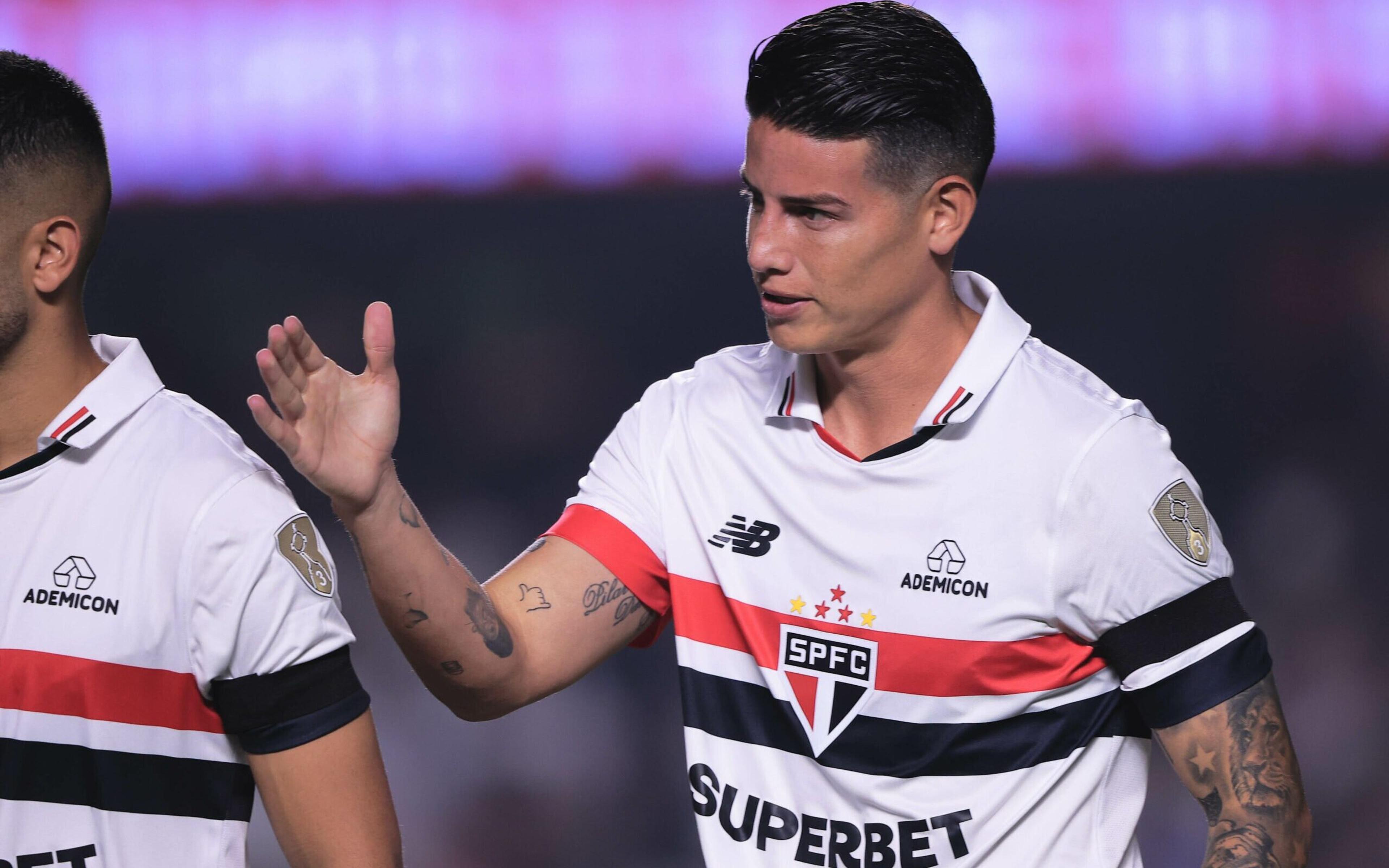 São Paulo acerta rescisão com James Rodríguez e terá economia milionária; veja valores