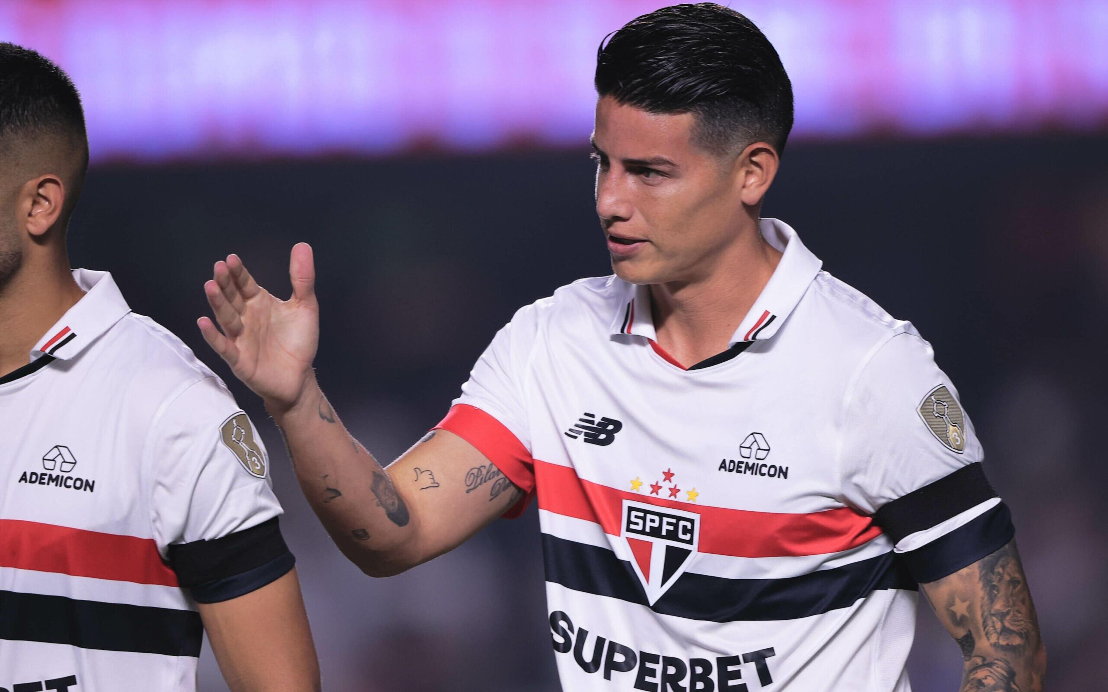 São Paulo toma decisão sobre futuro de James Rodríguez