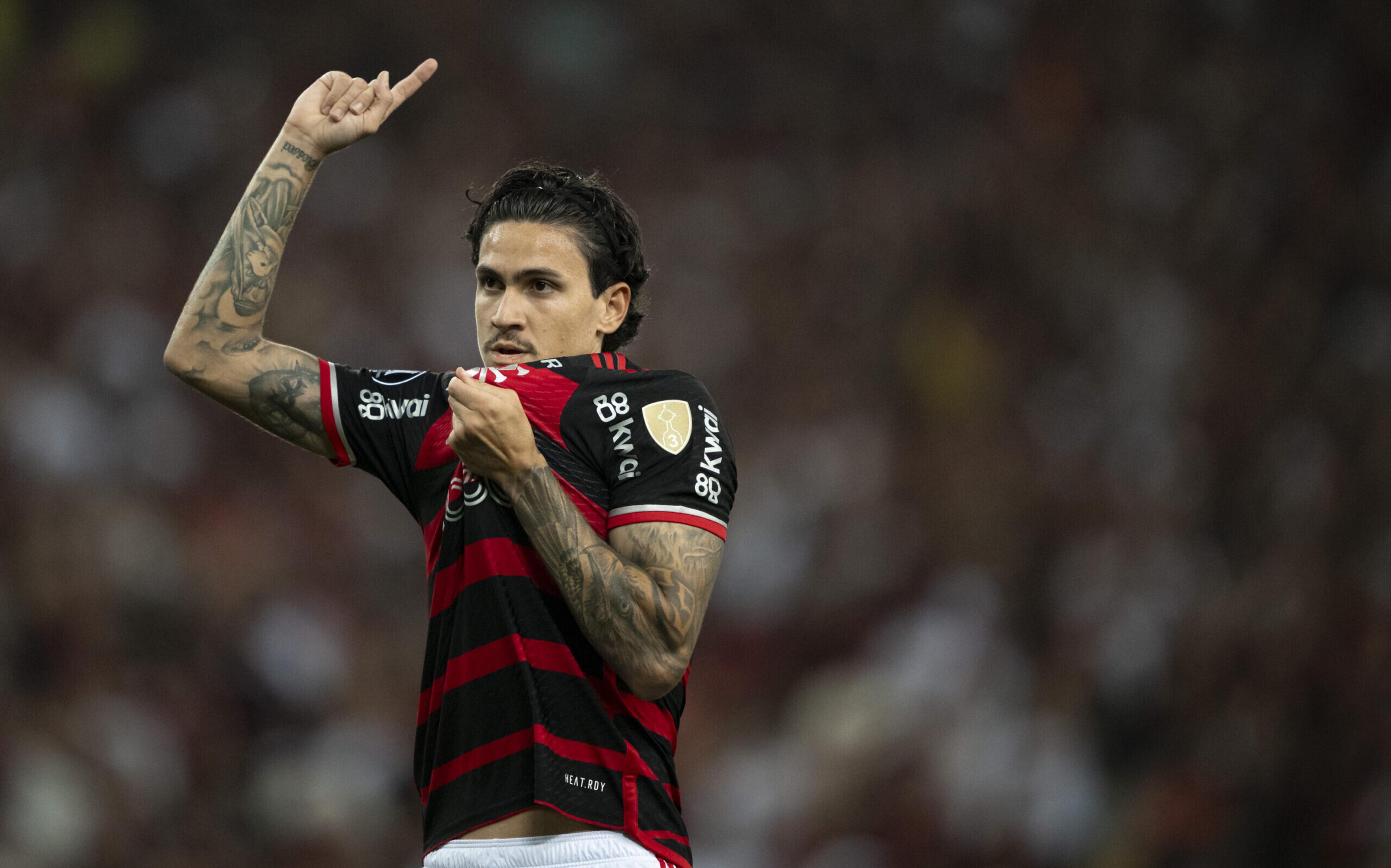 Pedro marca mais uma vez e se aproxima de recorde pelo Flamengo