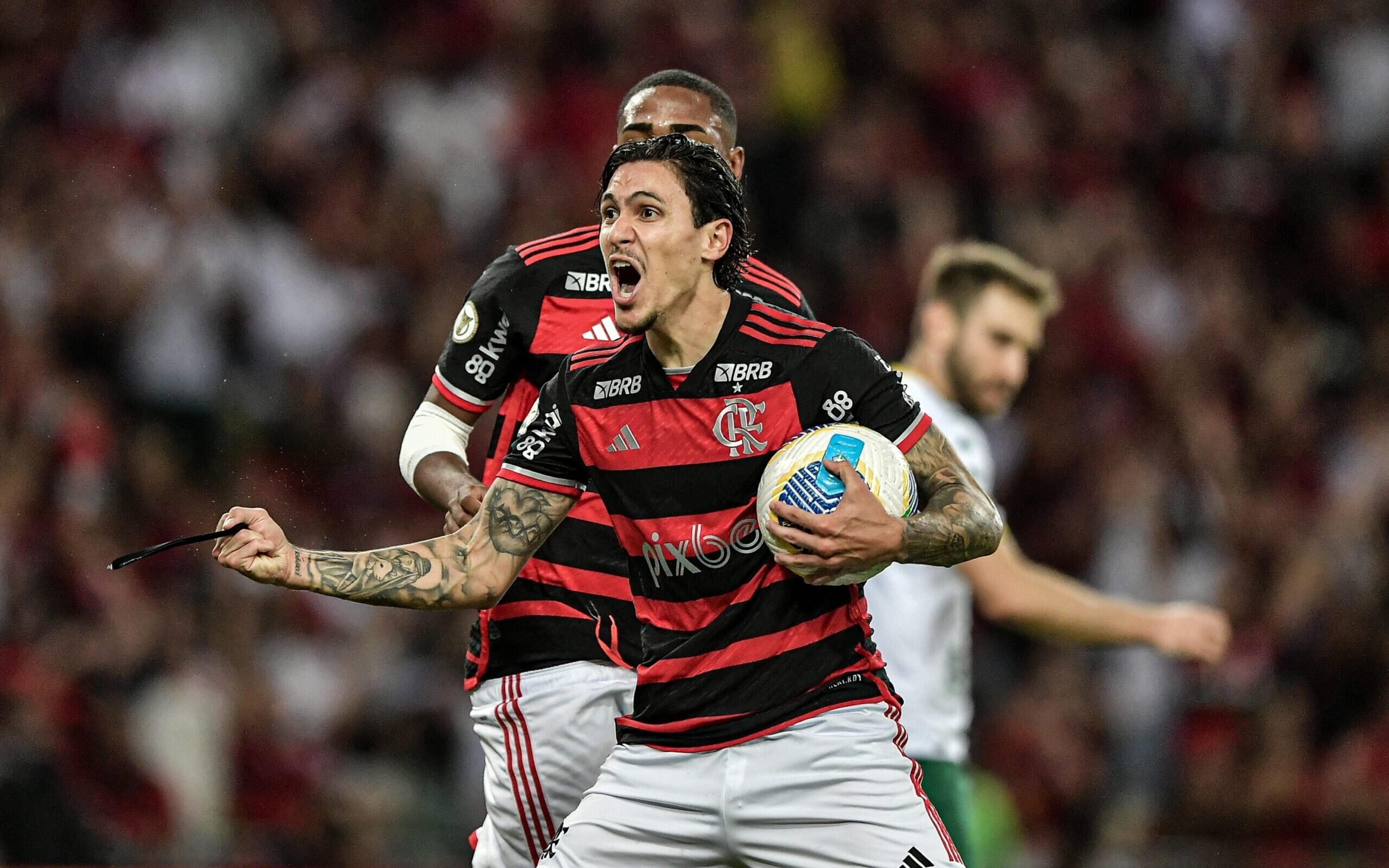 Torcedores do Flamengo enlouquecem com gol de Pedro: ‘Derrama Senhor’