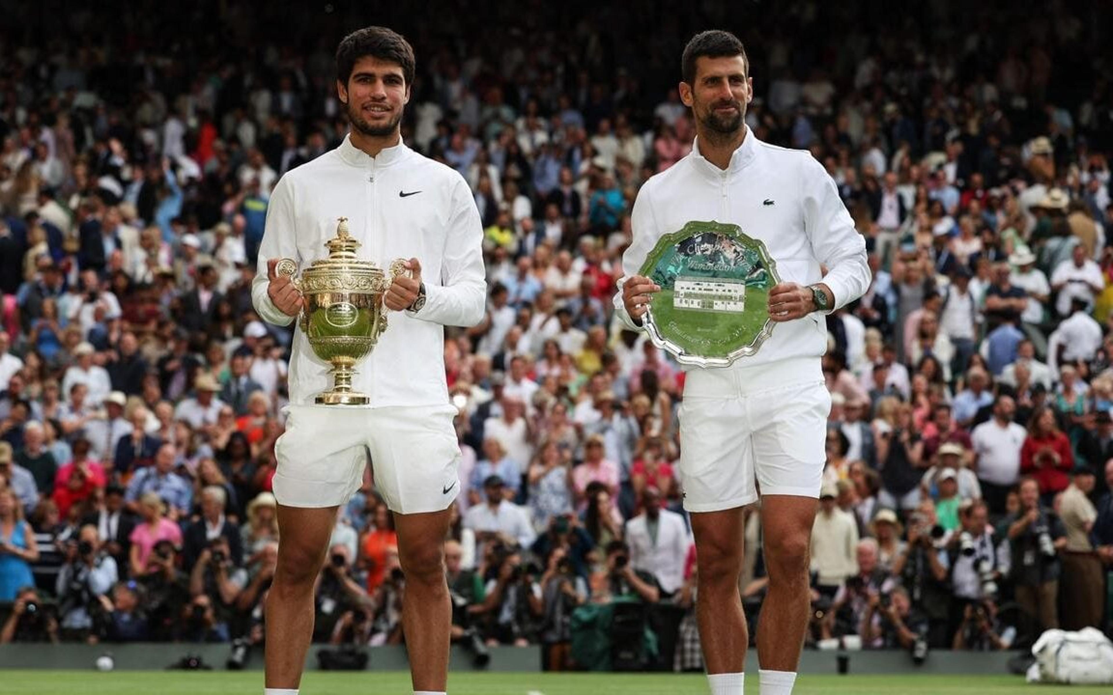 Djokovic x Alcaraz pela final de Wimbledon: veja horário e onde assistir